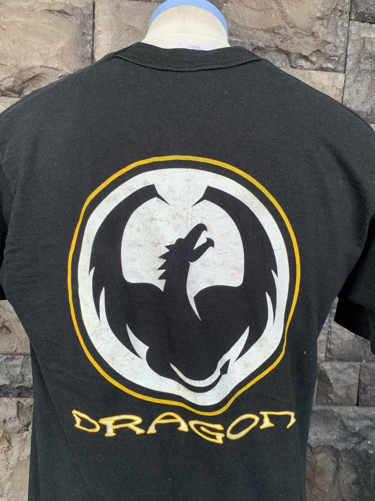 Vintage Vintage 90s Dragon Skateboards / Surf / Streetwear T shirt Size US M / EU 48-50 / 2 - 2 Thumbnail