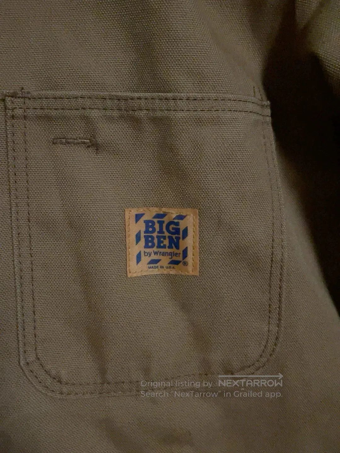 Wrangler Big Ben by Wrangler 80s Deadstock Workwear. Size US XL / EU 56 / 4 - 2 Thumbnail
