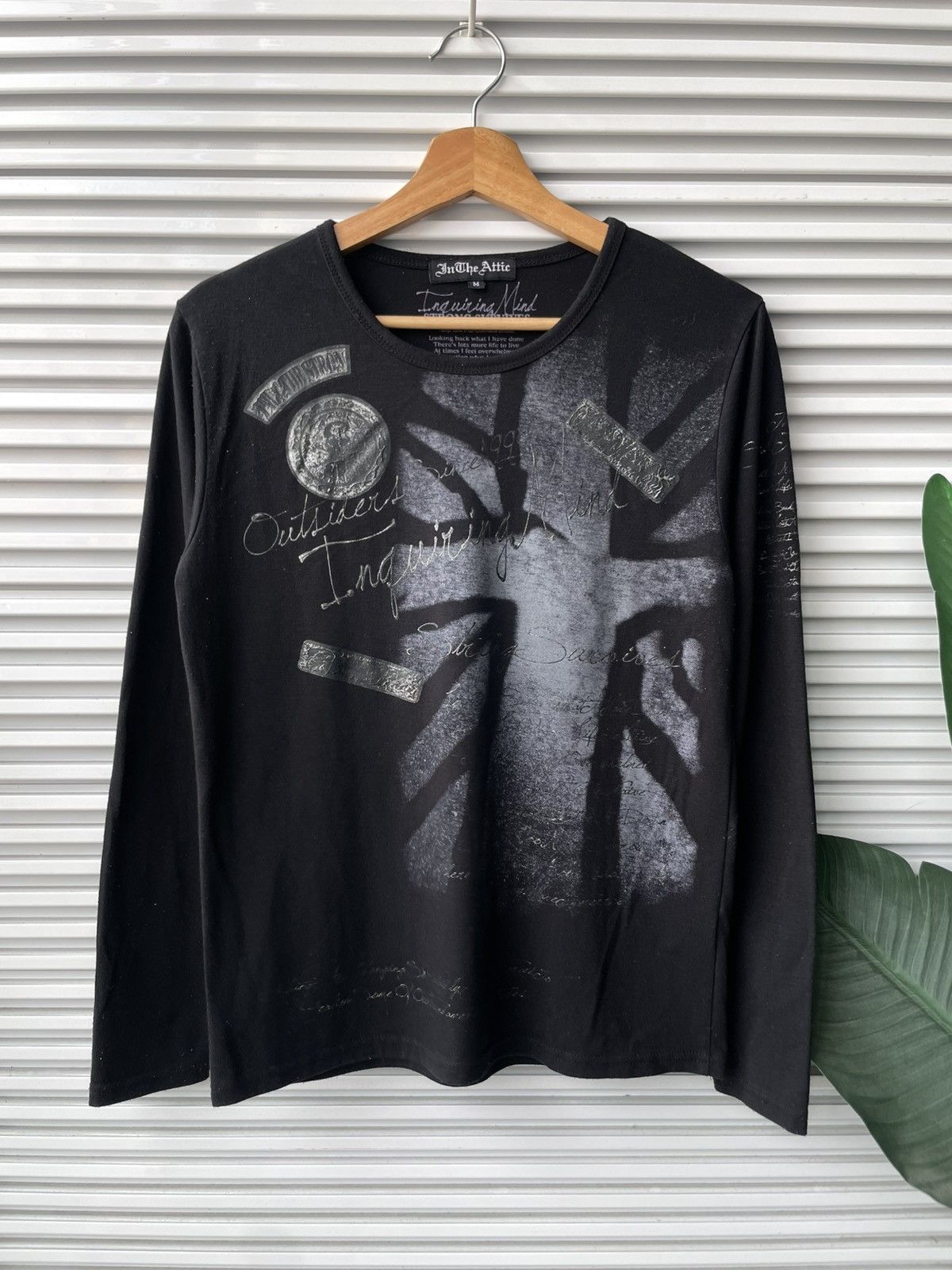 In The Attic Y2K In the Attic Affliction Britain Long Sleeve Thsirt Size US M / EU 48-50 / 2 - 1 Thumbnail