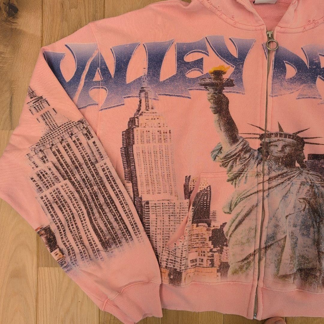 Vale VALE FOREVER NYC Zip Up Hoodie Pink L Rare Colorway Size US L / EU 52-54 / 3 - 5 Thumbnail
