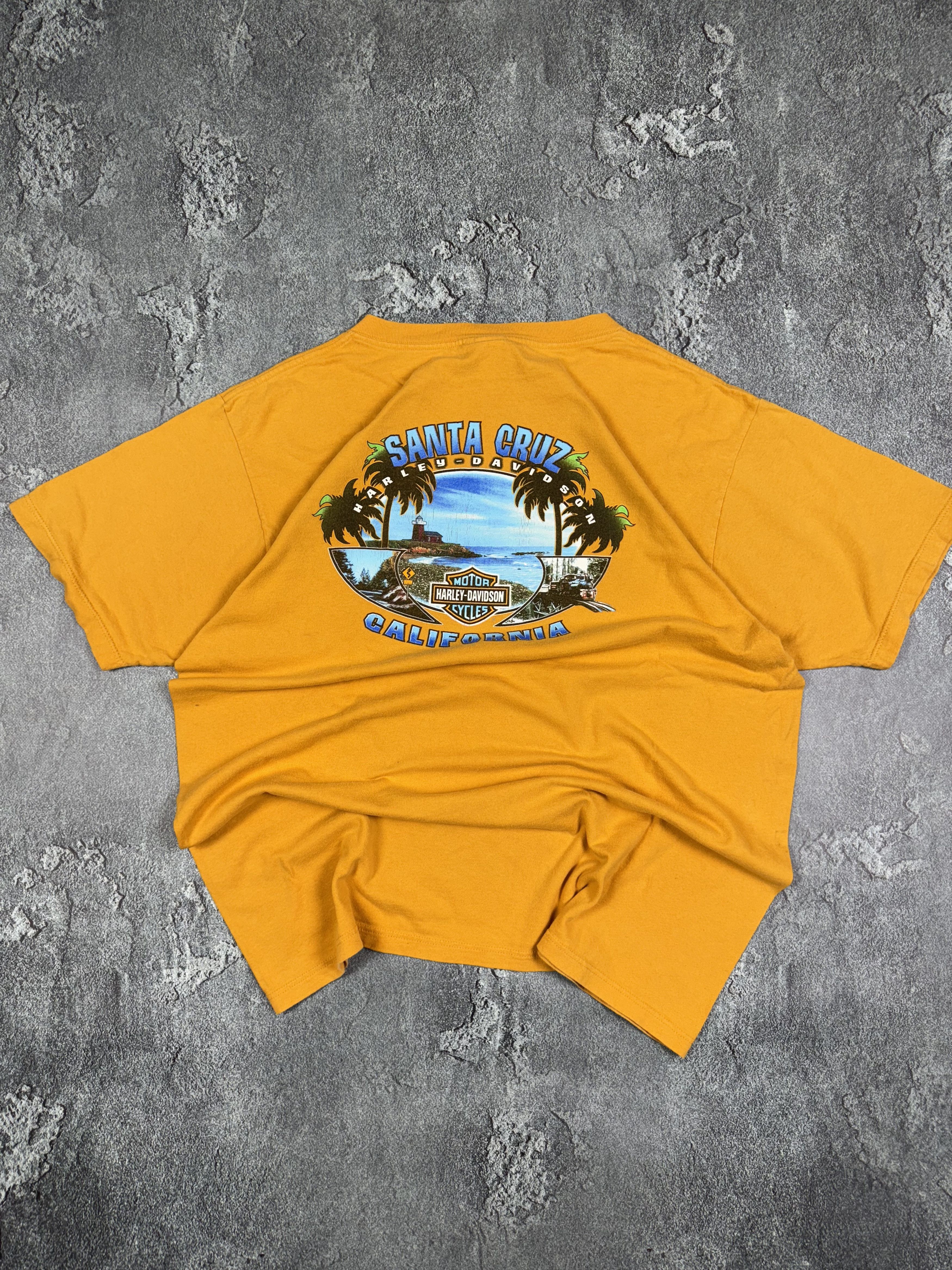 Harley Davidson Harley Davidson Santa Cruz California 90s T-Shirt Size XL Size US XL / EU 56 / 4 - 1 Thumbnail