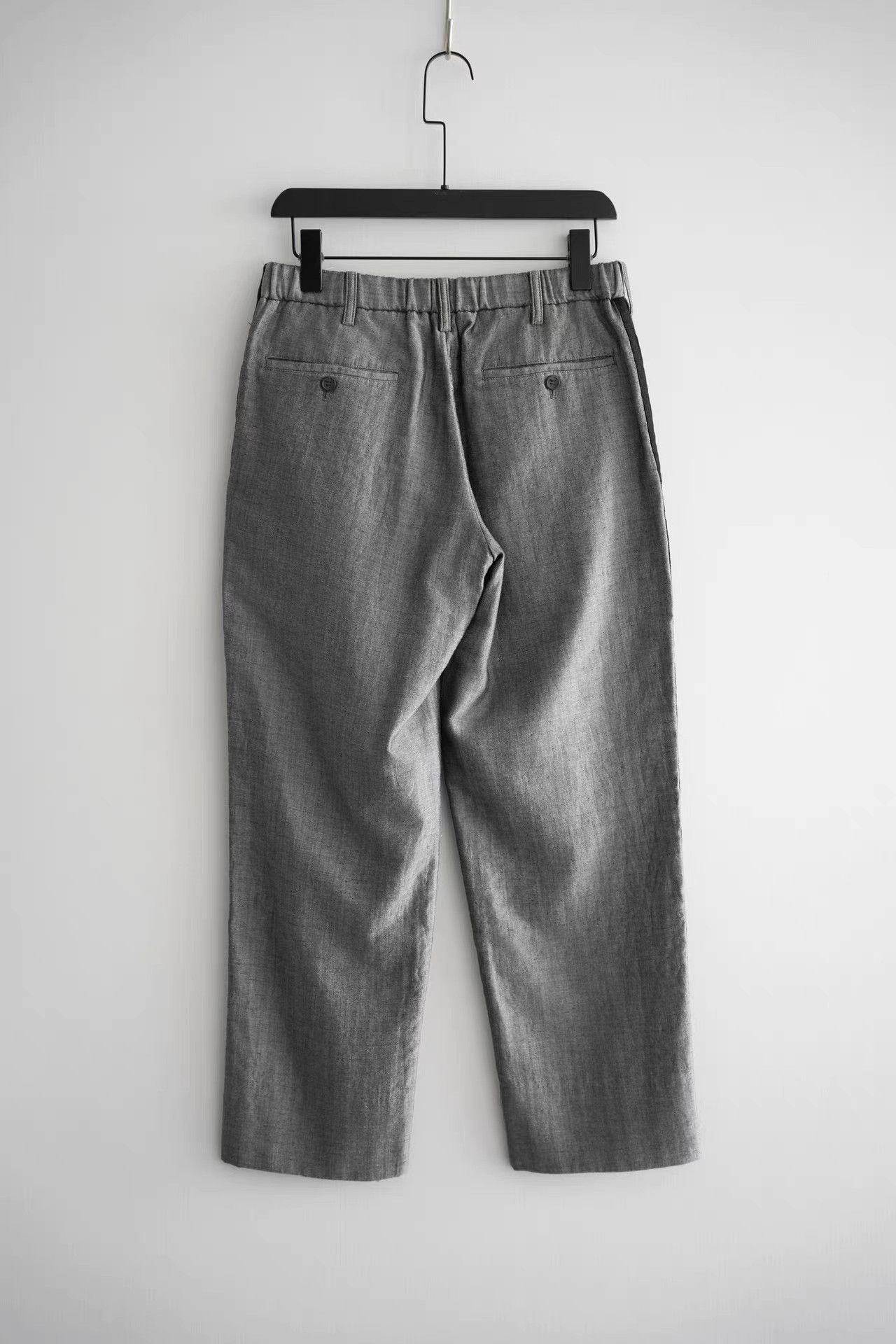 Yohji Yamamoto Issey Miyake Men 14aw Side Stripe Dress Pants K4 Size US 30 / EU 46 - 2 Thumbnail