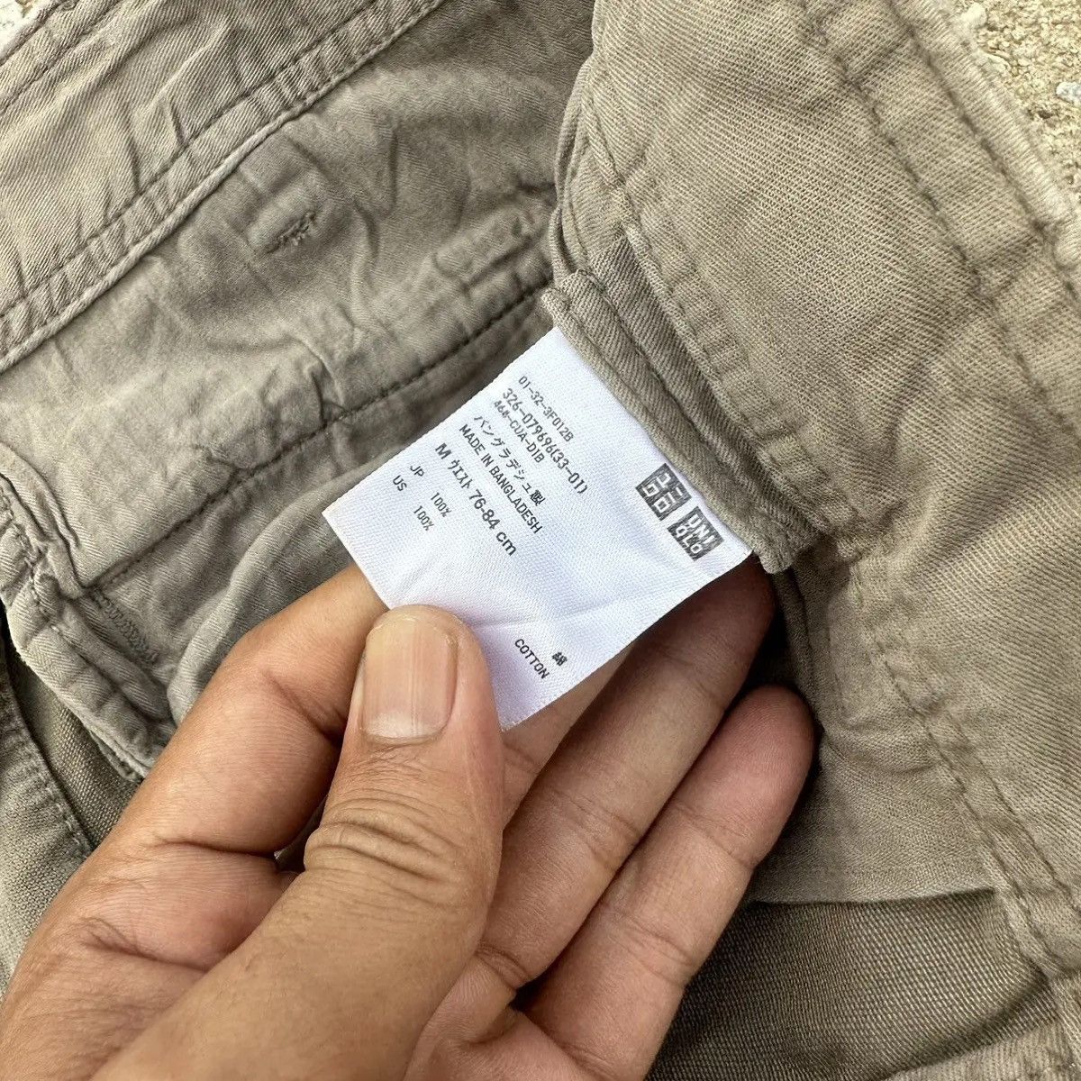 Jungles VINTAGE DOUBLEKNEE TACTICAL FADED UNIQLO JAPANESE CARGO PANT Size US 32 / EU 48 - 8 Thumbnail