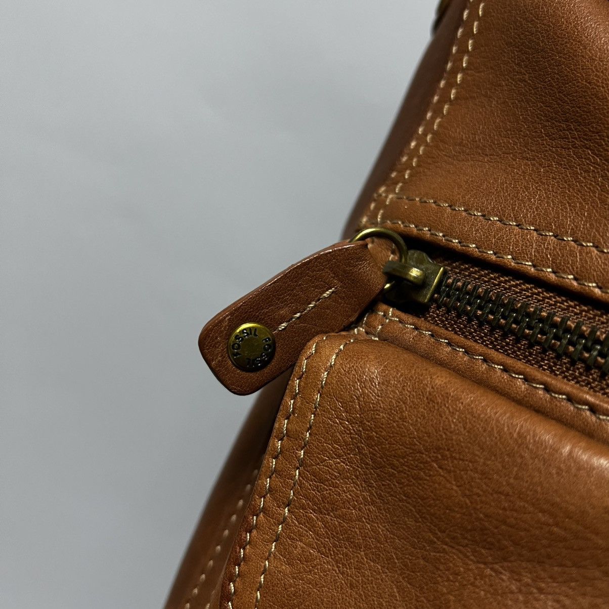 Fossil Vintage Fossil Leather Shoulder Bag Y2K Size ONE SIZE - 11 Thumbnail