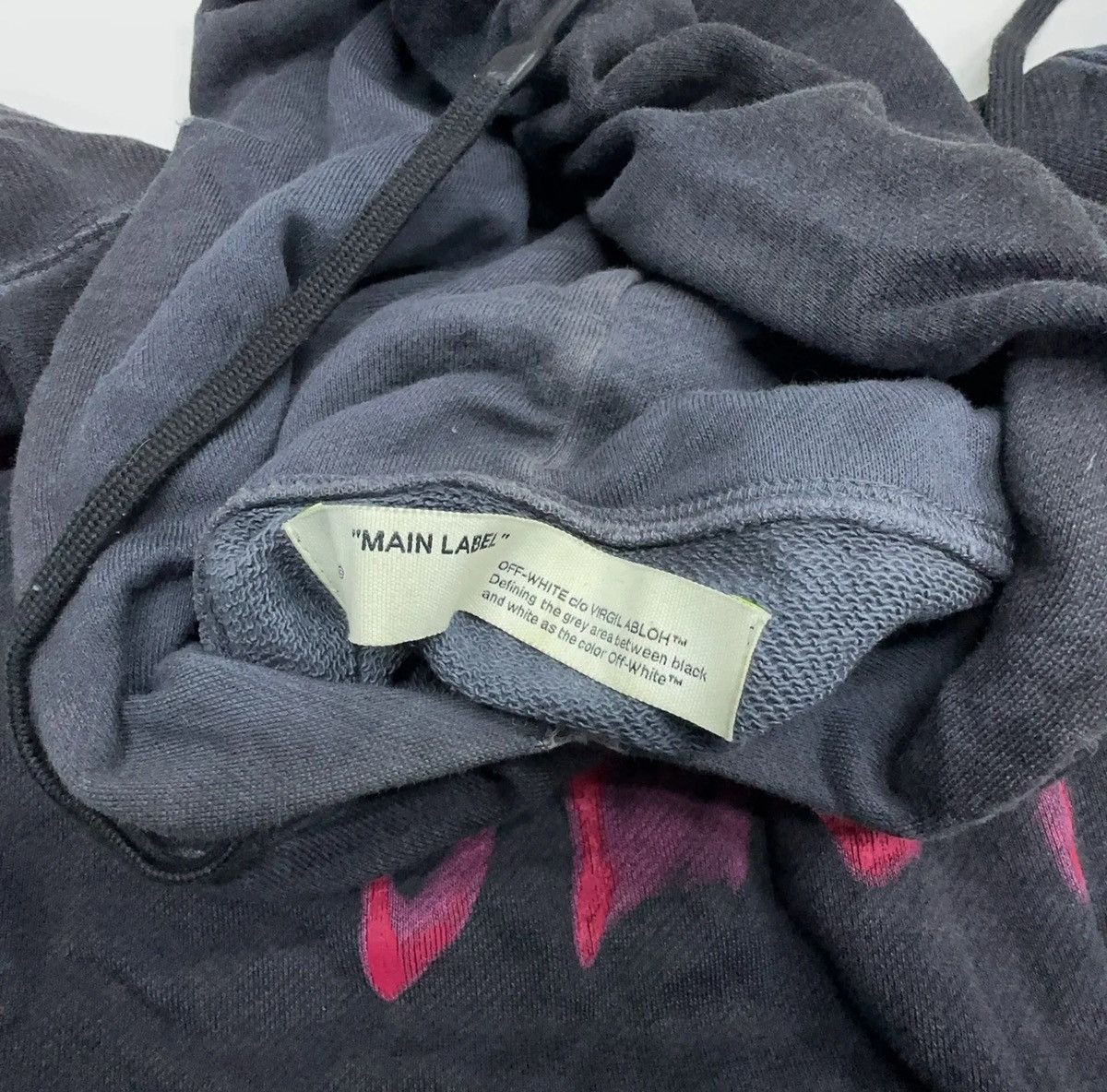 Off-White Off-White c/o Virgil Abloh 2019 Graphic Print Hoodie Size US M / EU 48-50 / 2 - 2 Thumbnail