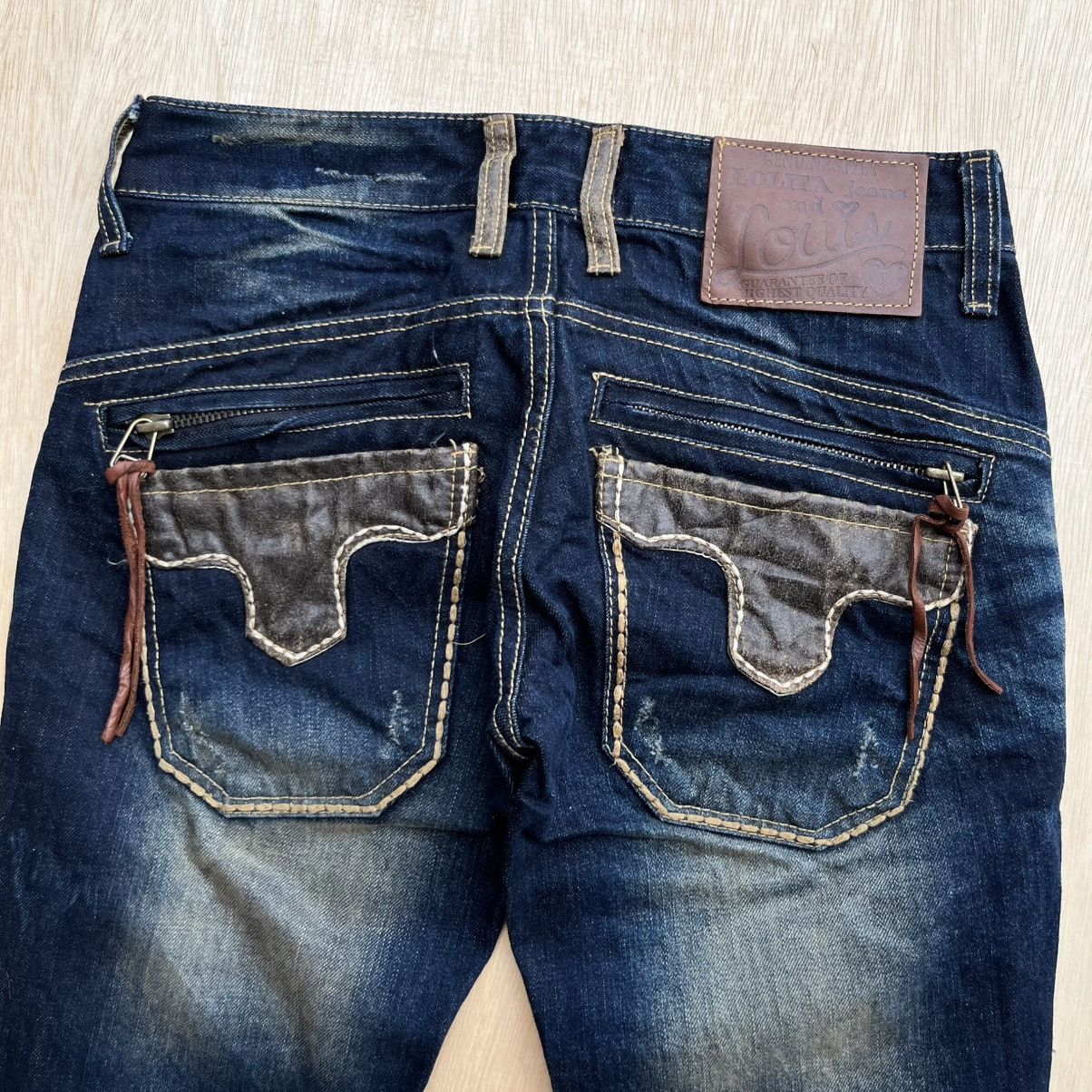 Hysteric Glamour LOLITA JEANS RIGID DISTRESSED WASHED DENIM Size 28" / US 6 / IT 42 - 2 Thumbnail