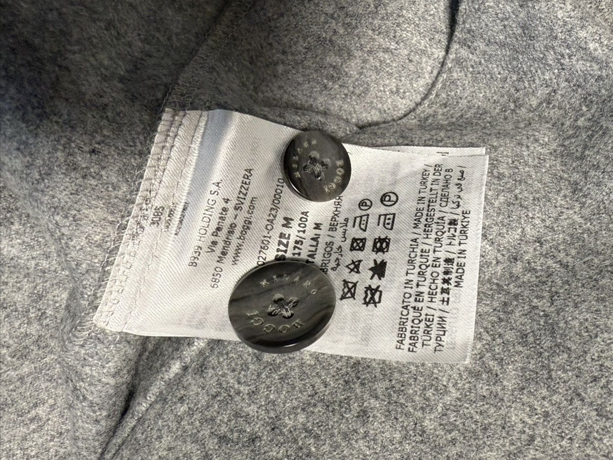 Boggi Boggi Milano Light Grey Wool Jacket Size US M / EU 48-50 / 2 - 5 Thumbnail