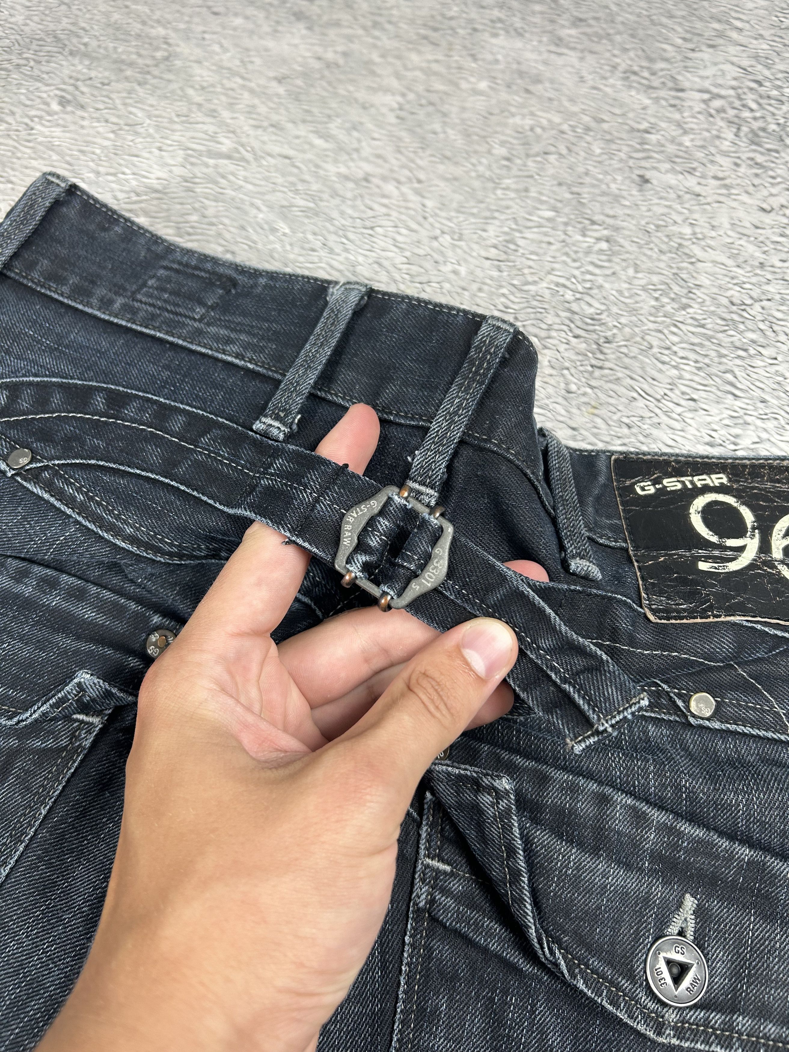G-Star × JNCO G-Star Raw Denim 96 Vintage Jeans Double Knee Baggy Drill Size US 34 / EU 50 - 6 Thumbnail