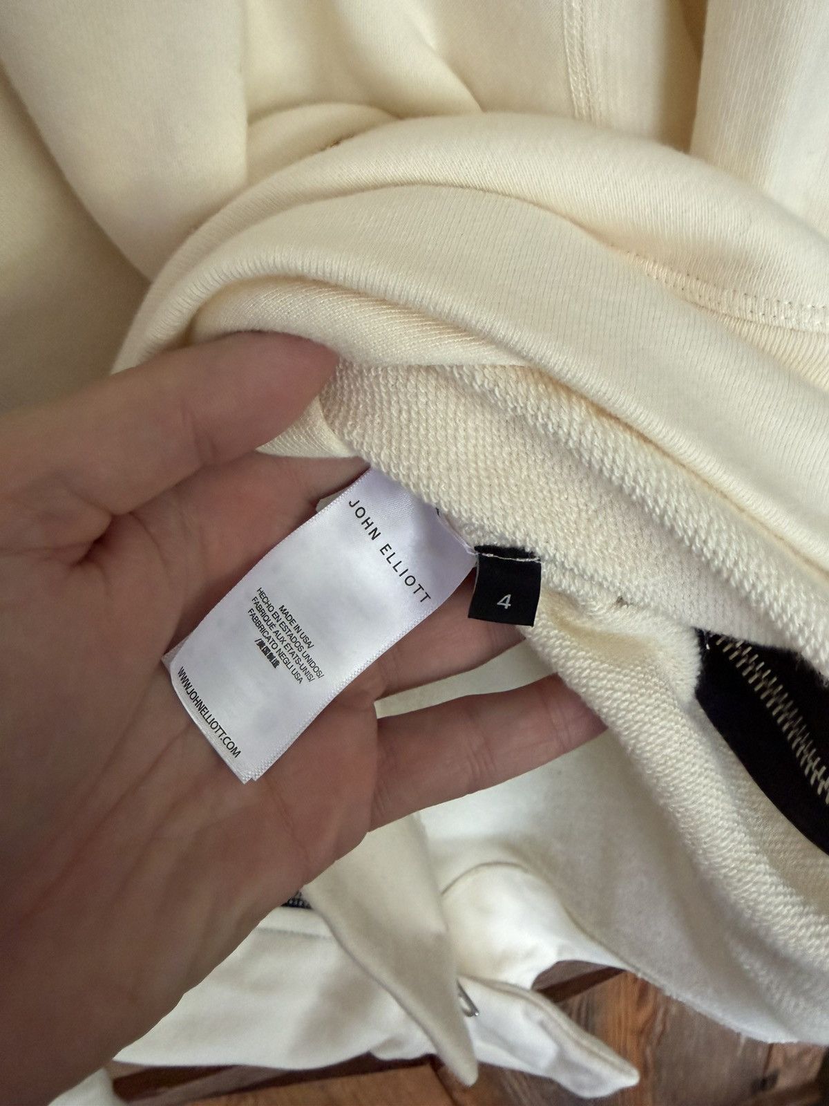 John Elliott John Elliot Villain hoodie XL Size US XL / EU 56 / 4 - 4 Thumbnail