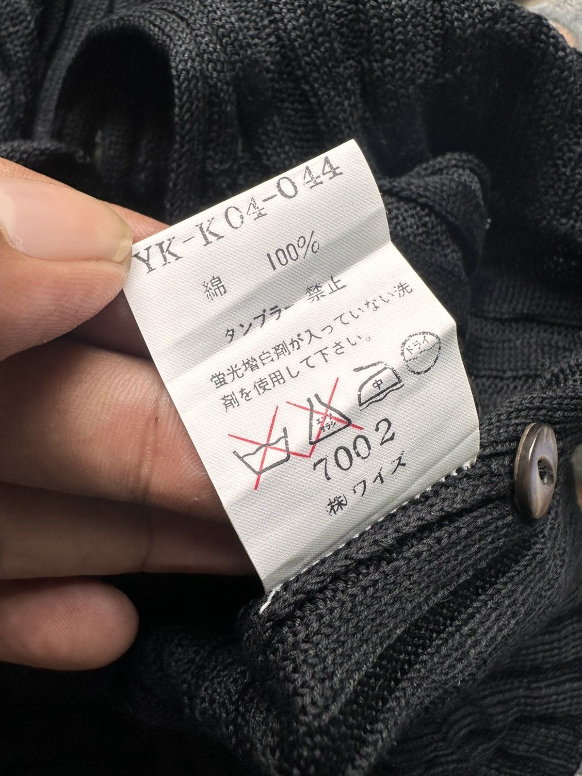 Japanese Brand × Y's × Yohji Yamamoto Y's Yohji Yamamoto Knit Blouses Size XS / US 0-2 / IT 36-38 - 5 Thumbnail