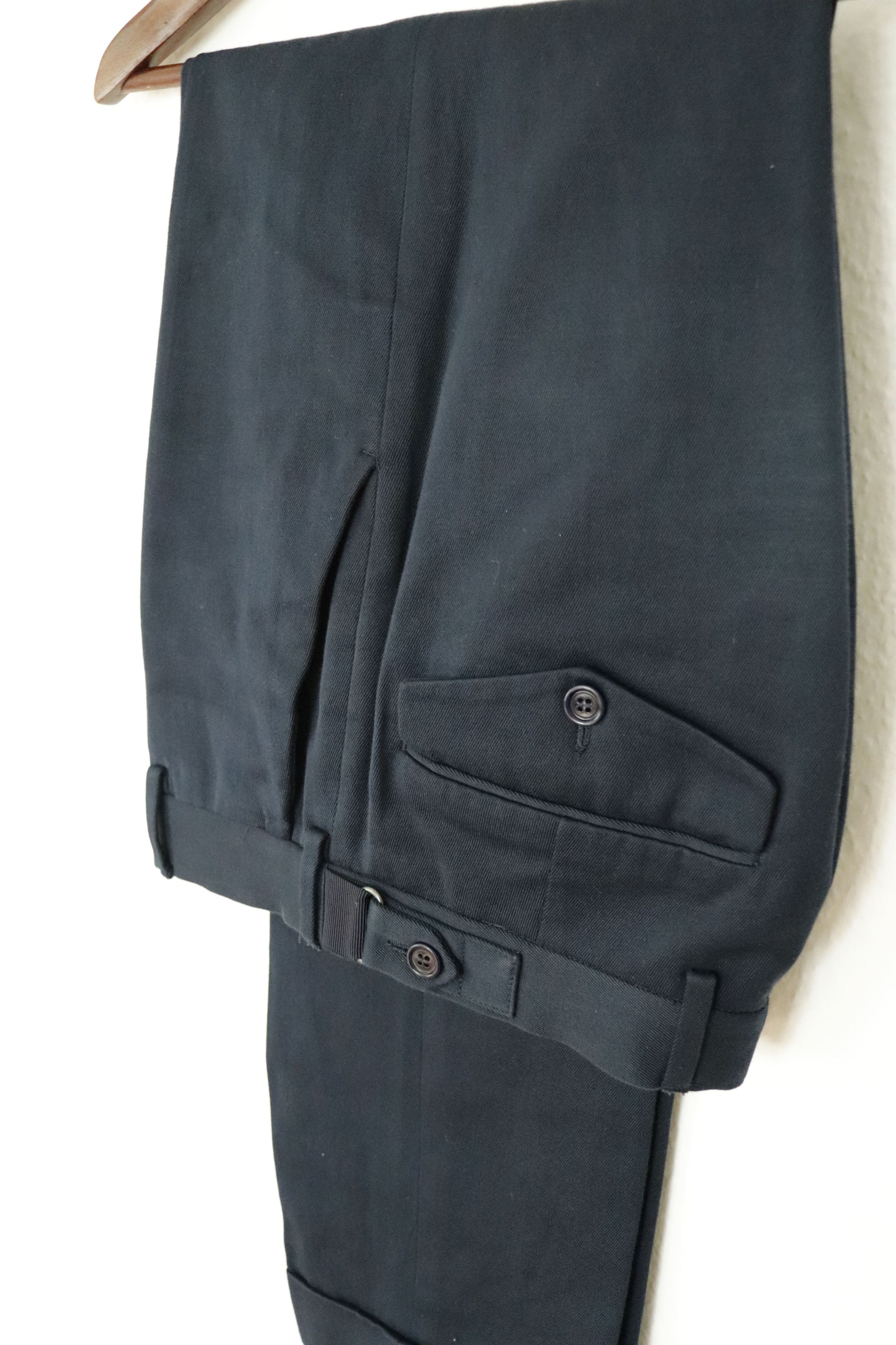 Dries Van Noten Philip Tab-Waist Cotton Linen Trousers Size US 30 / EU 46 - 2 Thumbnail