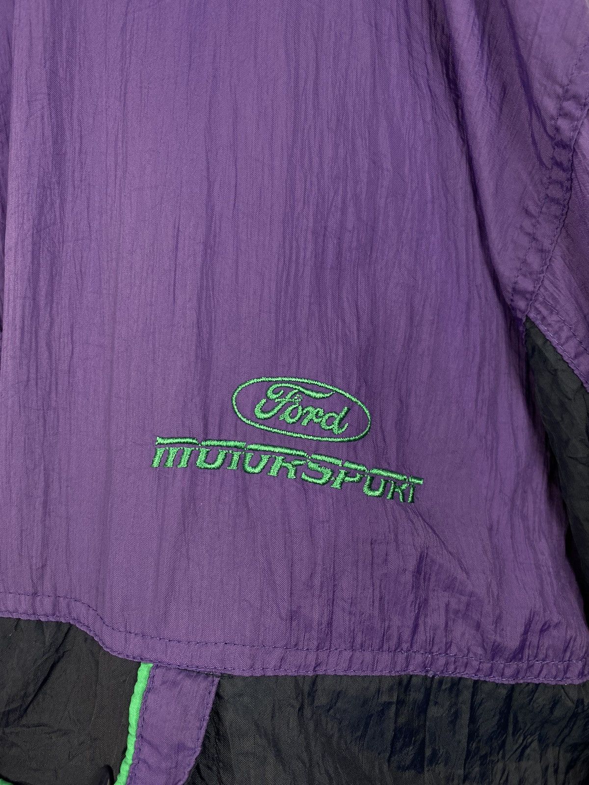 Vintage Vintage Ford Racing Suit Jacket Pants Ferrari Nissan Honda Size US L / EU 52-54 / 3 - 3 Thumbnail