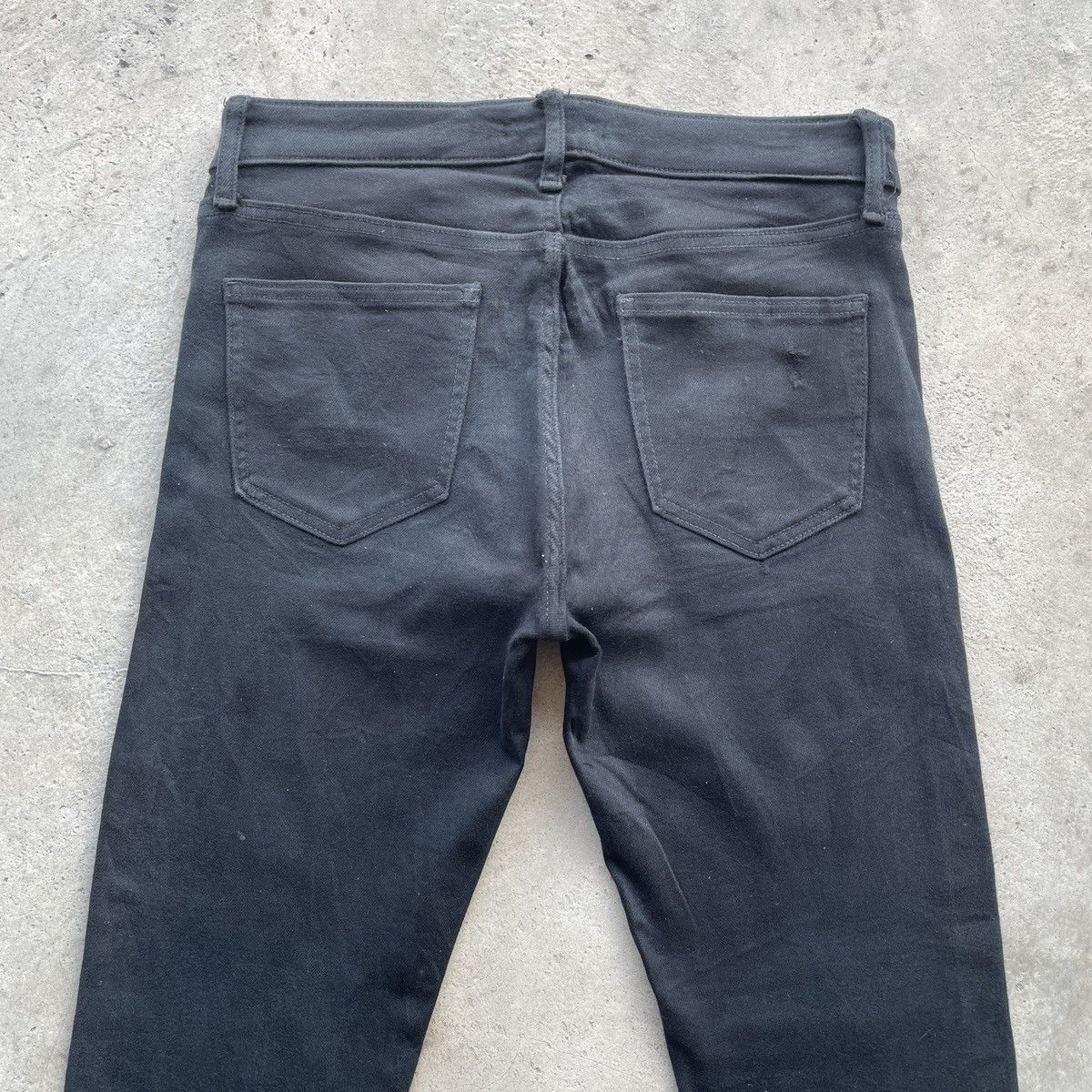 Japanese Brand × Jean Vintage Japanese Brand Black Skinny Jeans Denim Pants W31 Size US 31 - 9 Thumbnail