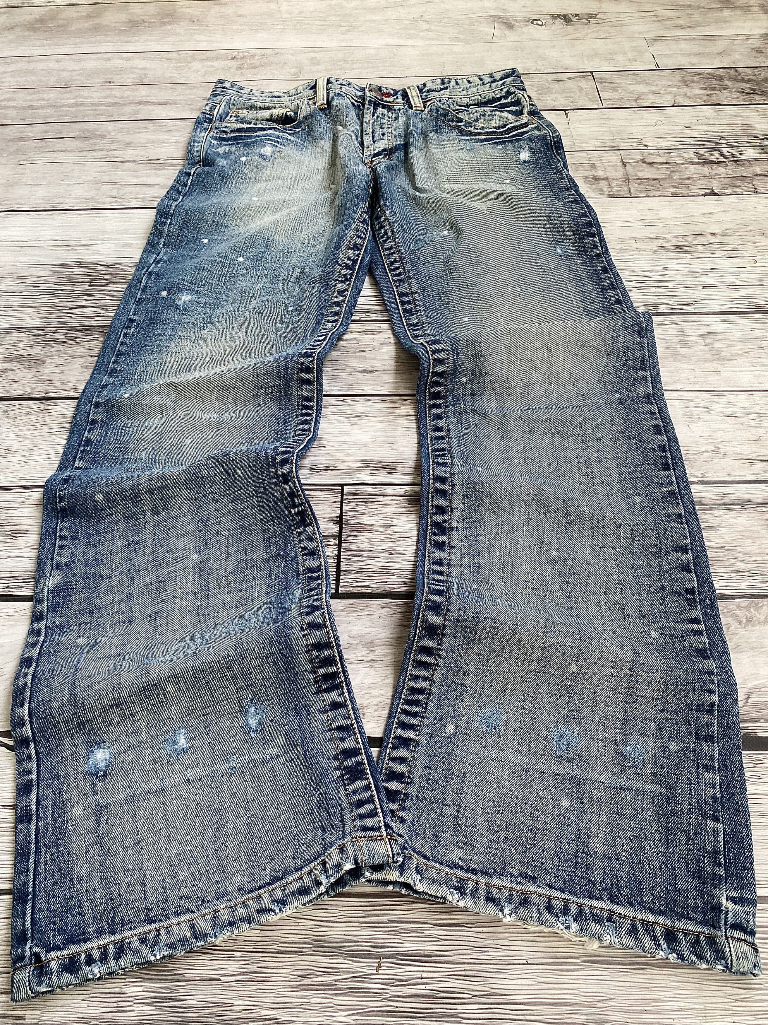 Hysteric Glamour × Japanese Brand 💥 HYSTERIC GLAMOUR BALENCIAGA STYLE JAPANESE JEANS Size US 32 / EU 48 - 1 Thumbnail