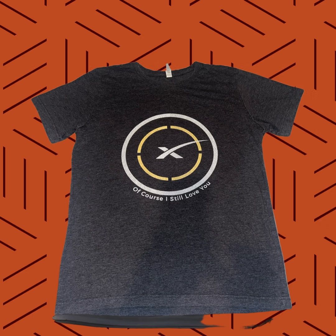 Logo 7 VINTAGE SpaceX Logo ‘Of Course I Still Love You’ Shirt Unisex Adults Medium Gray Short Sleeve Crew Neck Size US M / EU 48-50 / 2 - 1 Thumbnail