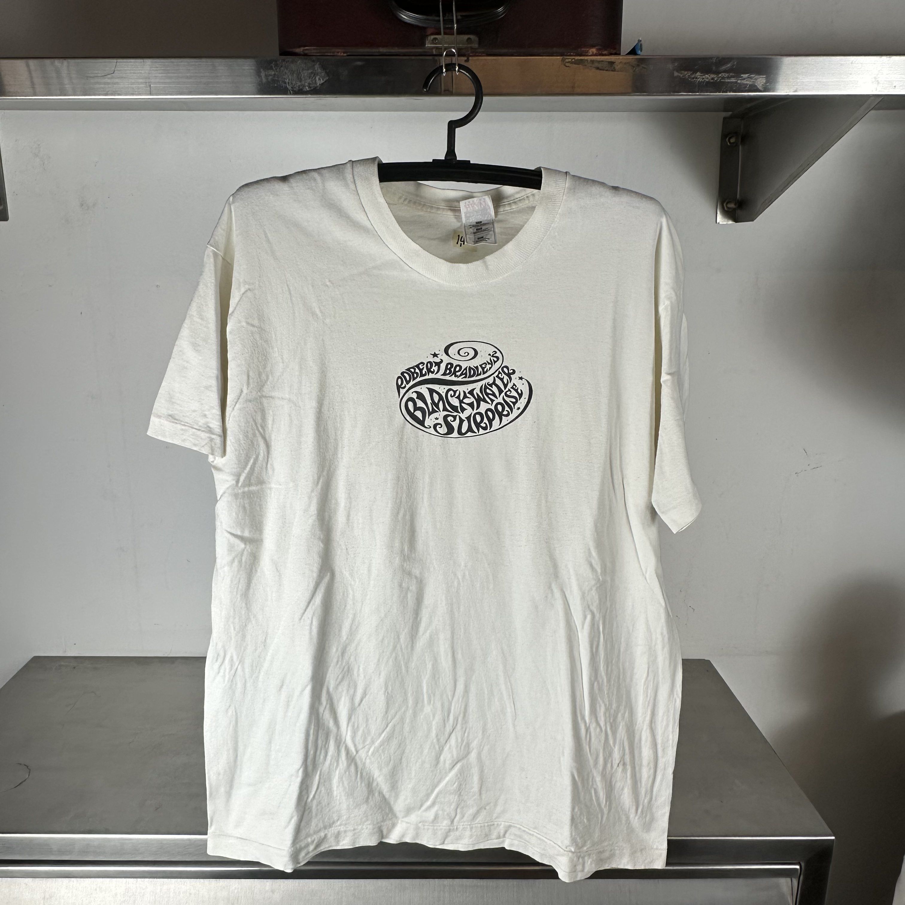 Vintage ​90s Robert Bradley's Blackwater Surprise Band T-shirt Size US XL / EU 56 / 4 - 1 Thumbnail