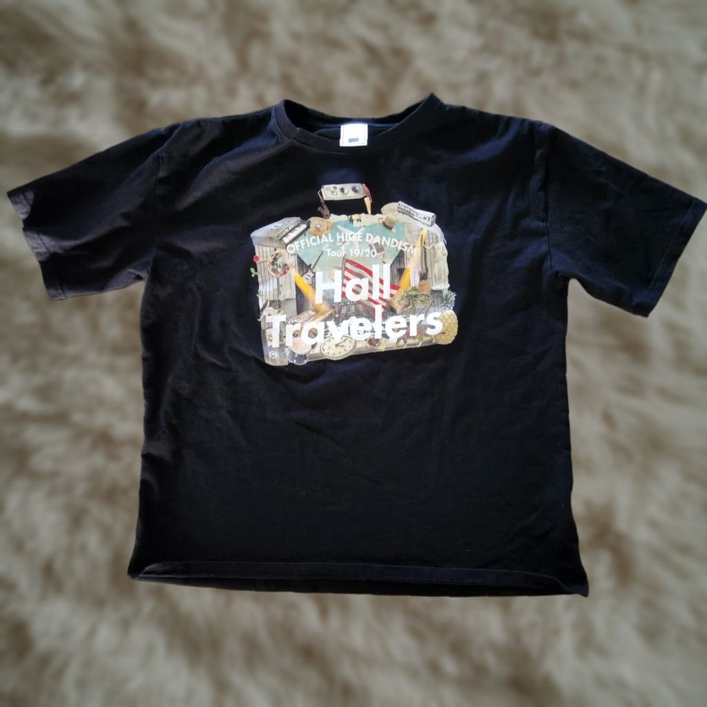 Doublet Hige Dandism Official Live T Shirt Large Black Double Sided Tour Shirt MEN Black Music Anime 2000s Tour Size US L / EU 52-54 / 3 - 1 Thumbnail