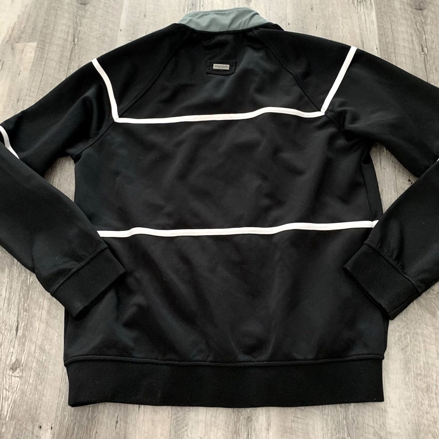 Vintage LRG Track Jacket Mens Large Black Hip Hop Y2K Streetwear Size US L / EU 52-54 / 3 - 5 Thumbnail