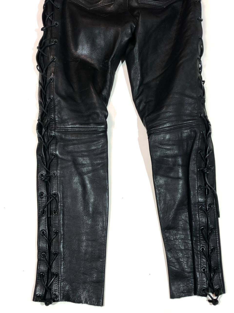 Genuine Leather Modeka Leather Moto Racing Pants Vintage Size US 32 / EU 48 - 10 Thumbnail