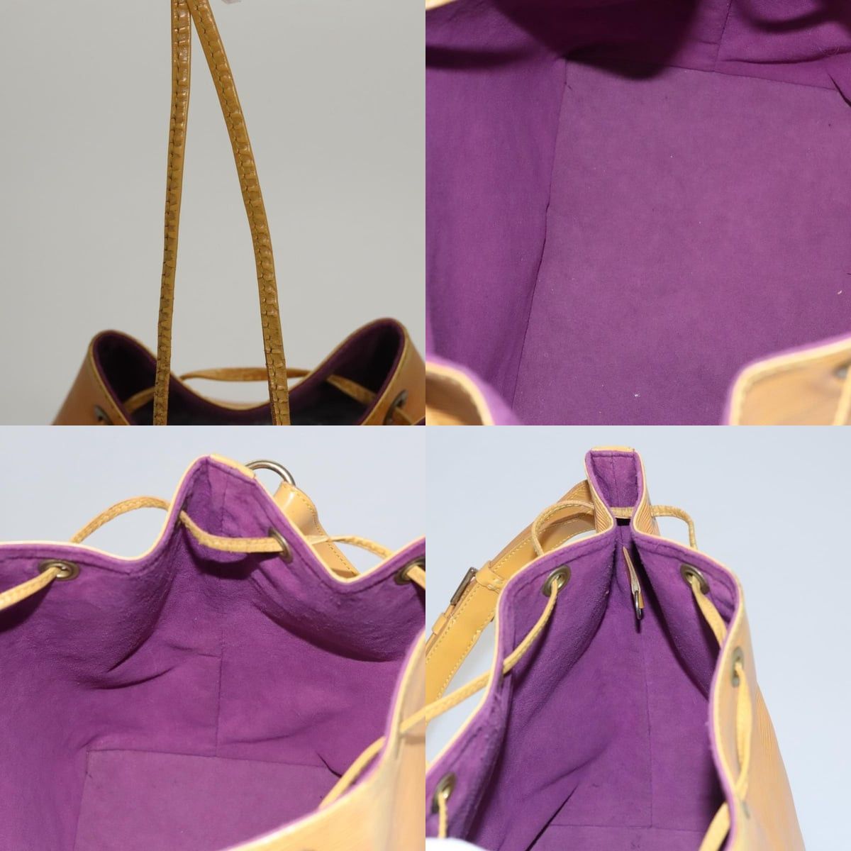 Louis Vuitton LOUIS VUITTON Epi Petit Noe Shoulder Bag Yellow M44109 Size ONE SIZE - 12 Thumbnail