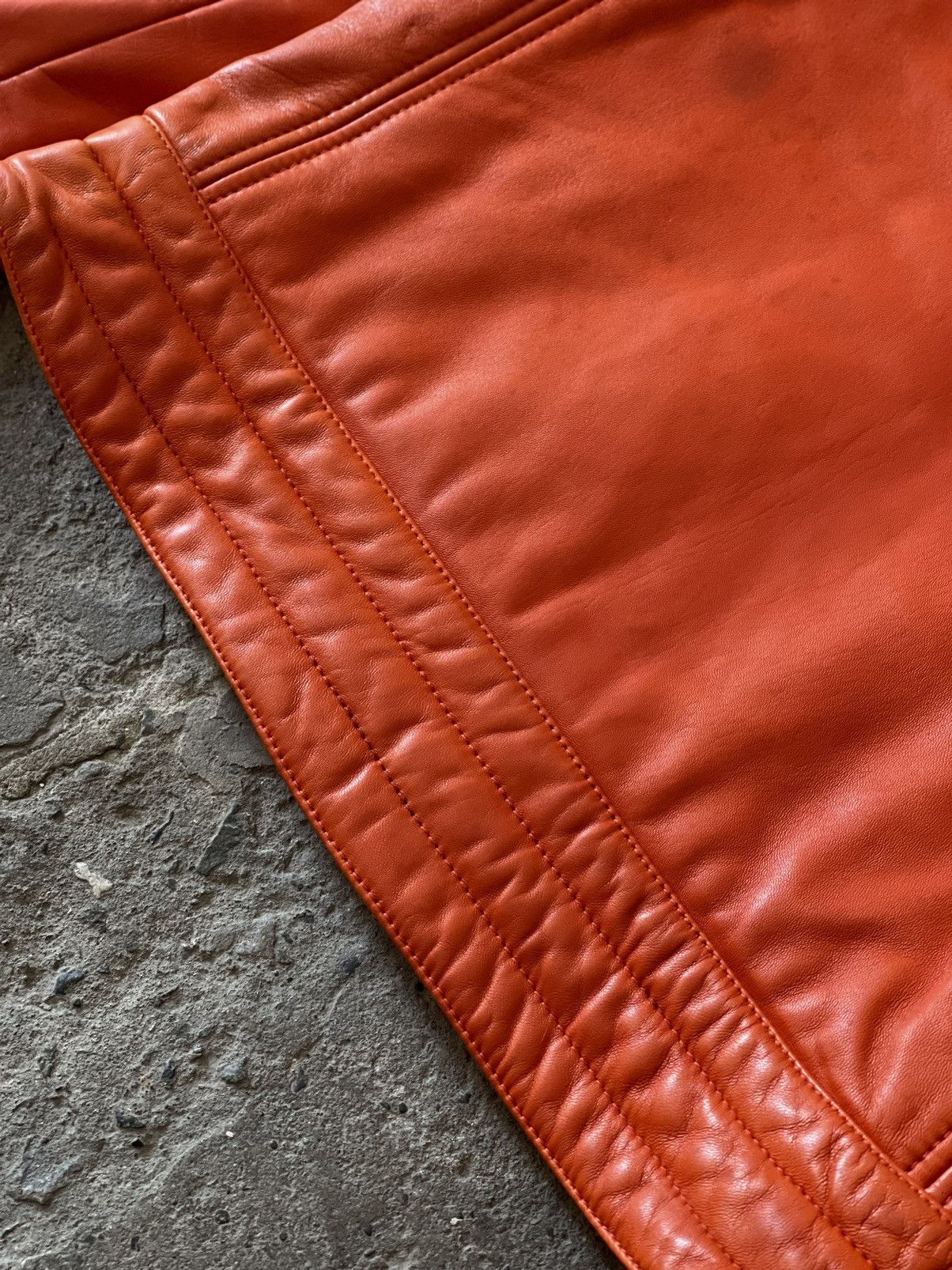 Tom Ford Gucci - Tom Ford - FW2000 - Moto Paneled - Leather Jacket Size US S / EU 44-46 / 1 - 19 Thumbnail