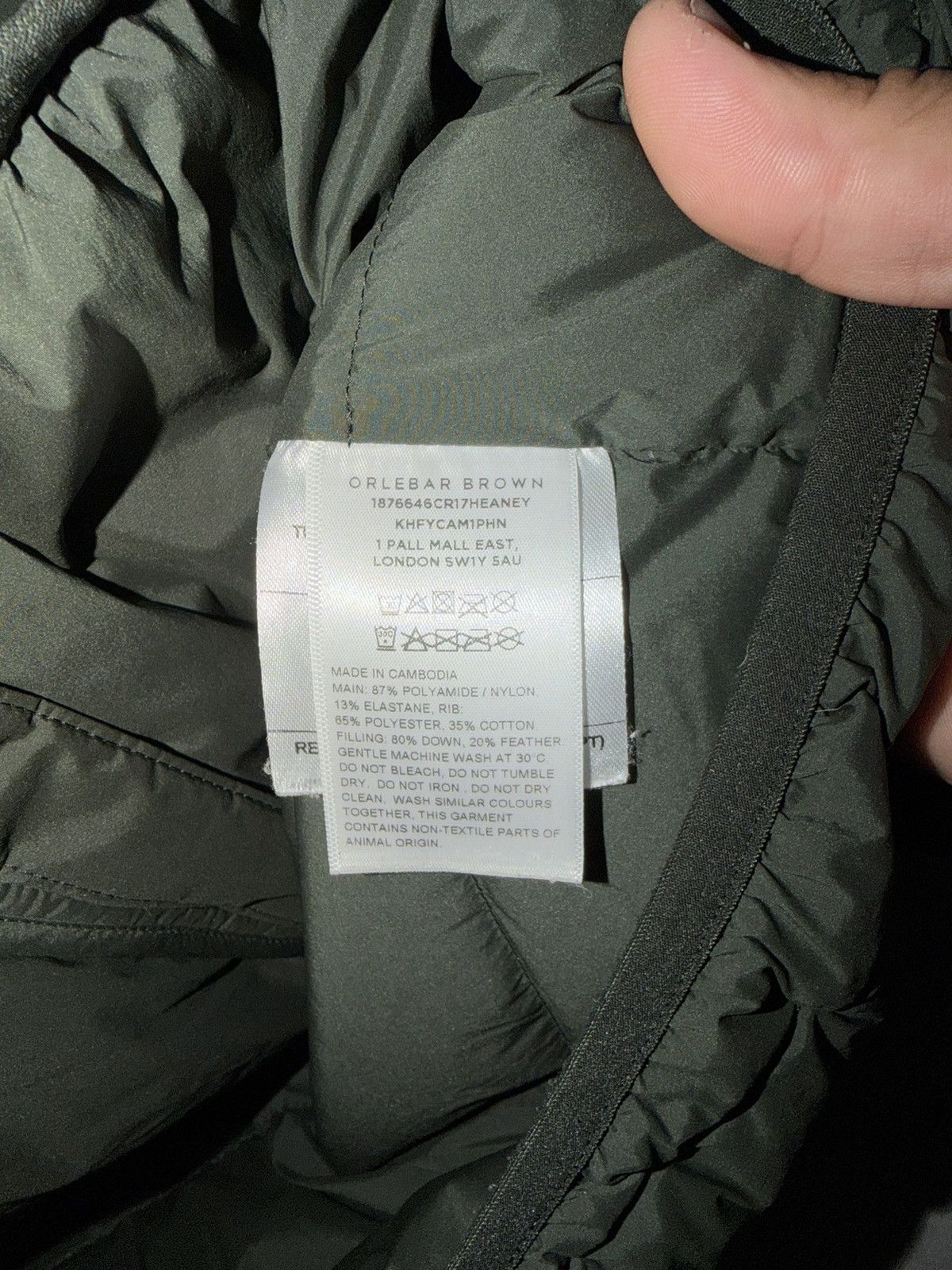 Orlebar Brown Orlebar Brown Winter Warmers Down Jacket Size S Size US S / EU 44-46 / 1 - 10 Thumbnail