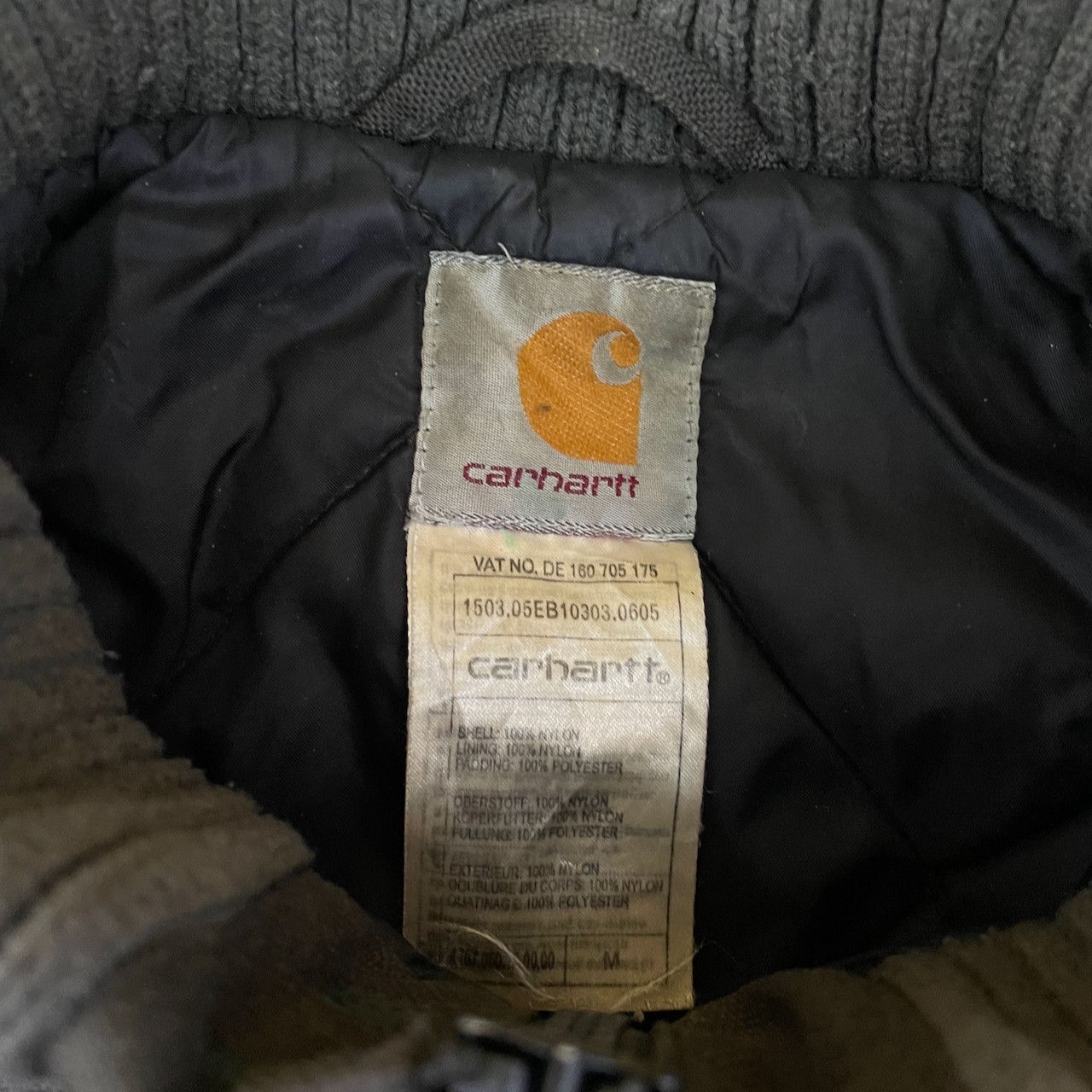 Carhartt Vintage Carhartt Olive Bomber Jacket – Canvas Workwear Size US M / EU 48-50 / 2 - 5 Thumbnail