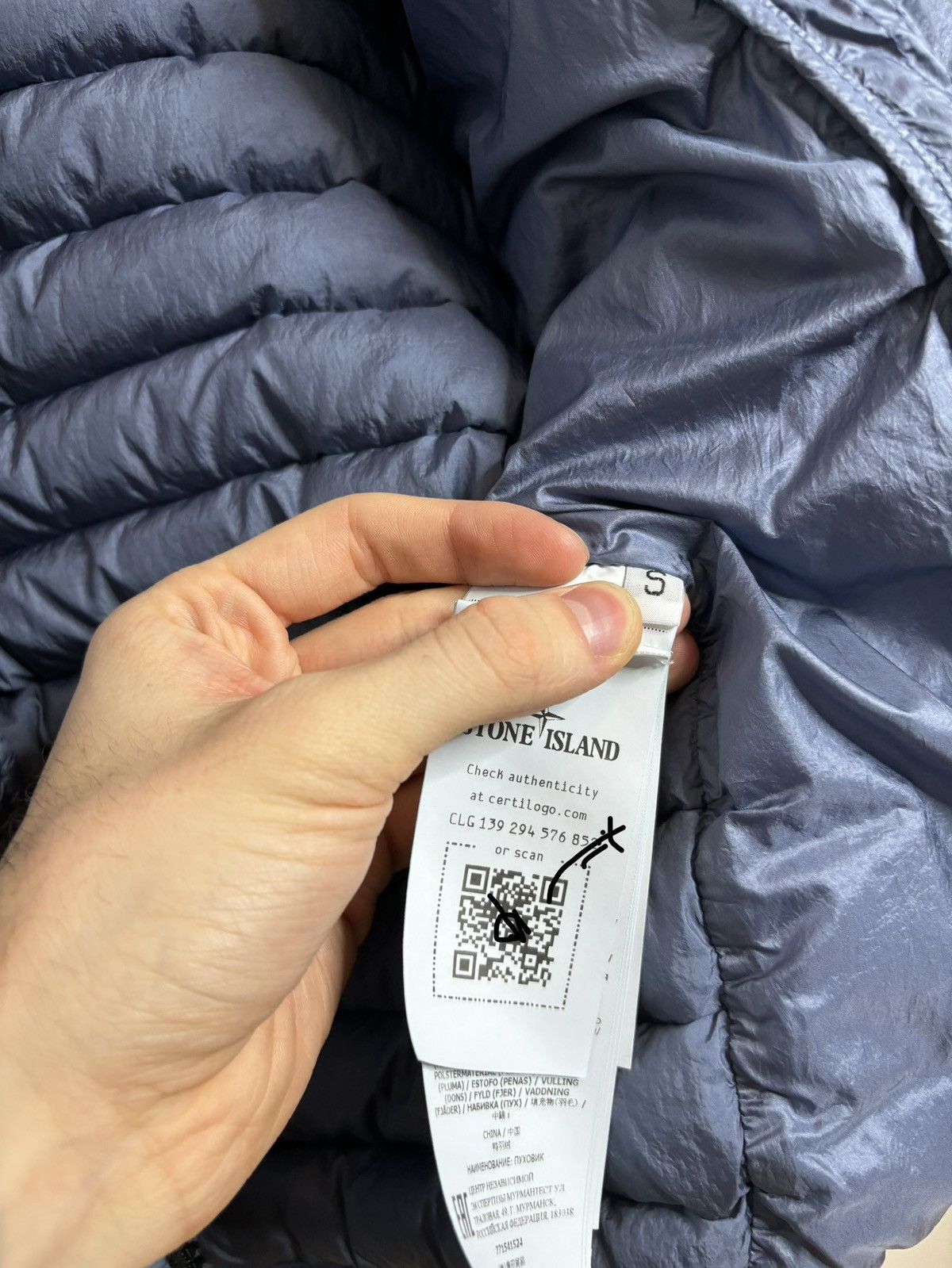 Stone Island Stone island down jacket Size US S / EU 44-46 / 1 - 2 Thumbnail