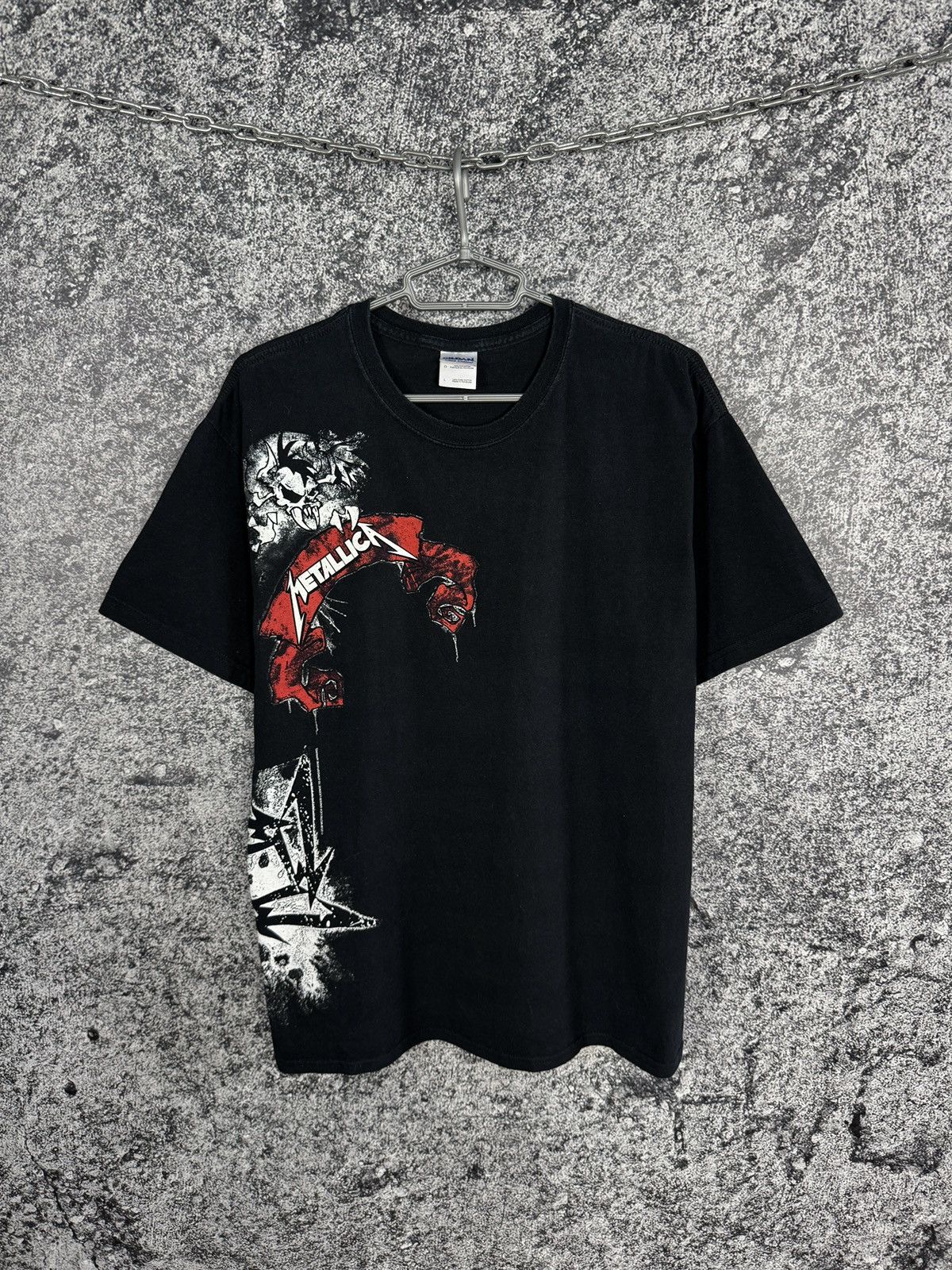 Metallica Men’s Metallica T-Shirt Music Band Rock Tee 2008 Size L Size US L / EU 52-54 / 3 - 1 Thumbnail