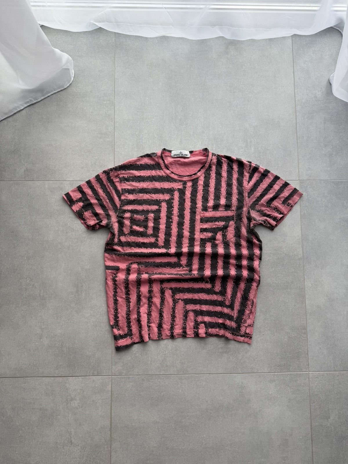トップス 90s Stone  Marina Tee Vintage Stone Island 90s Cream Marina T-Shirt | Common Cultured
