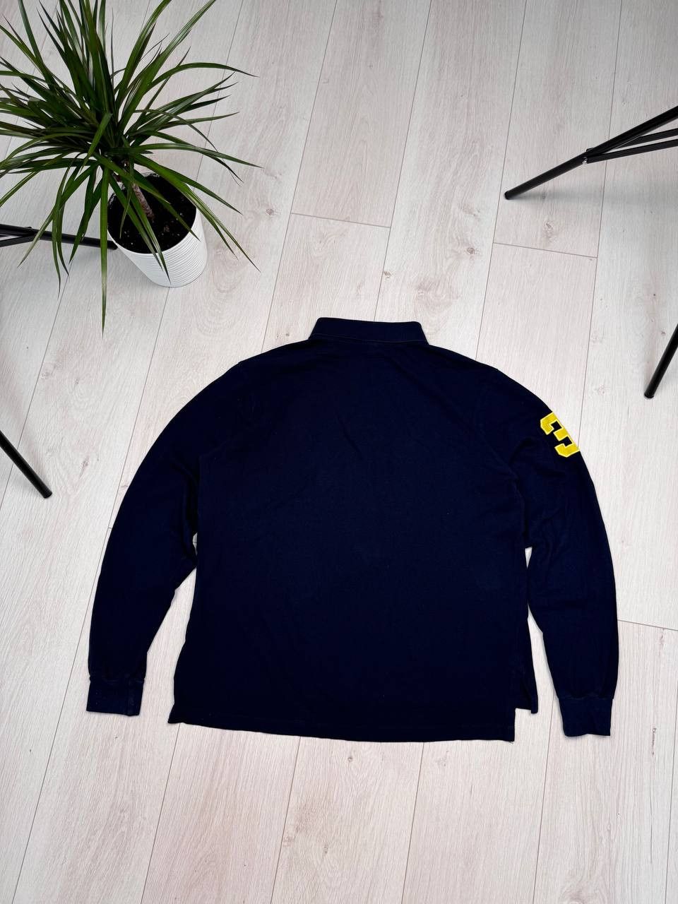 Polo Ralph Lauren VINTAGE POLO RALPH LAUREN BIG LOGO RUGBY LONG SLEEVE Size US XL / EU 56 / 4 - 11 Thumbnail