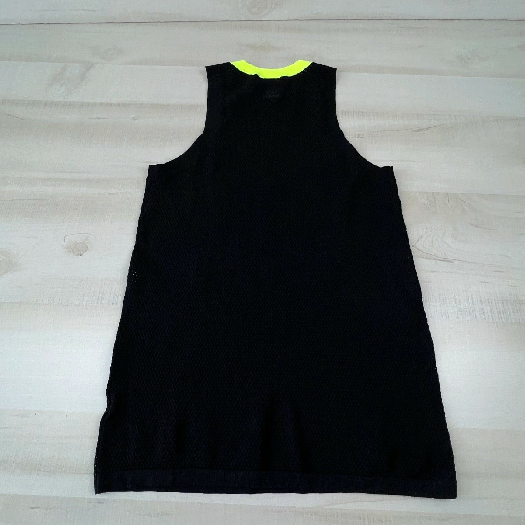 Adidas Adidas Mens Small Black Yellow Athletic Tank Top Sleeveless Mesh Size US S / EU 44-46 / 1 - 7 Thumbnail