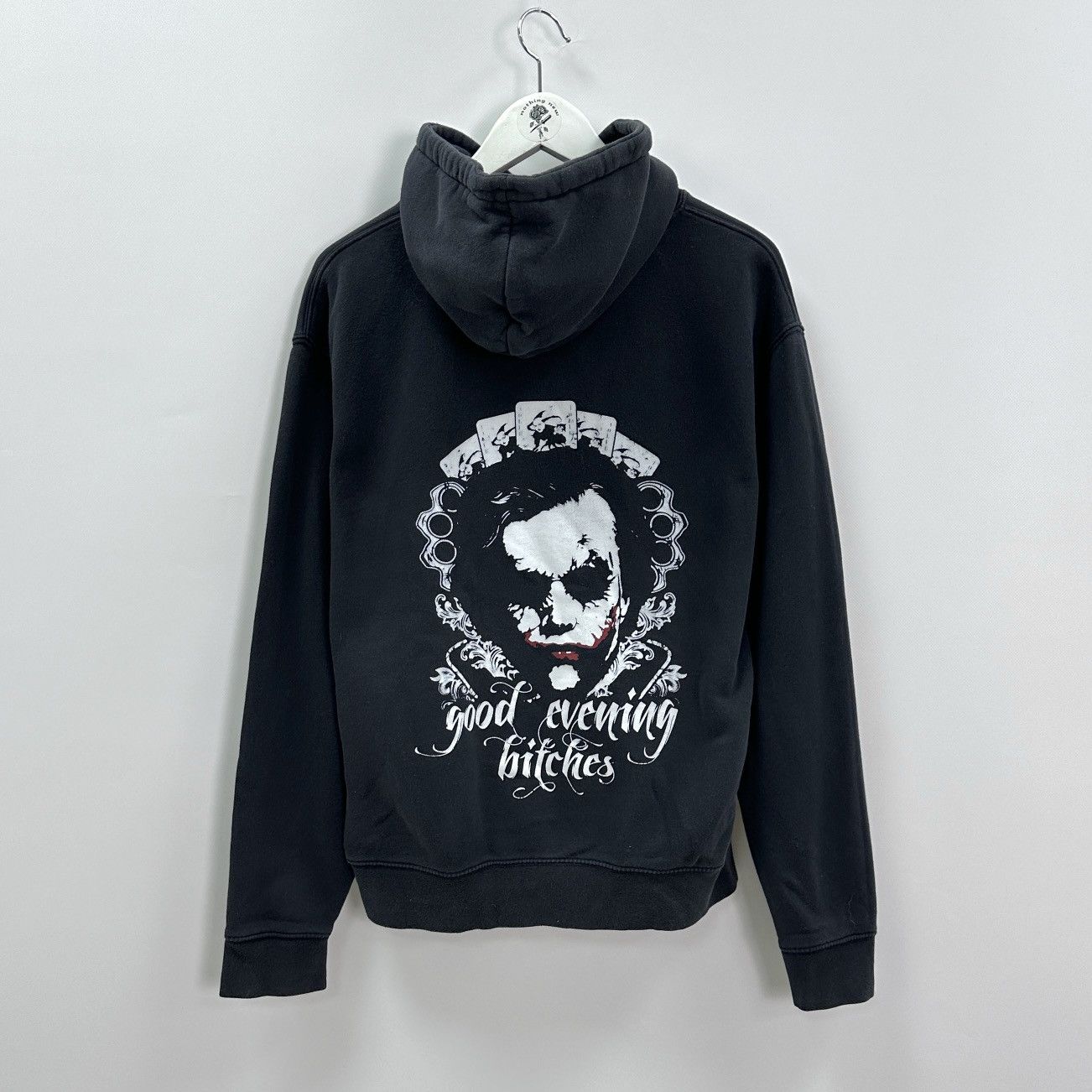 DC Comics Vintage 00s Joker Good Evening Bitches Pain hoodie y2k life Size US M / EU 48-50 / 2 - 1 Thumbnail