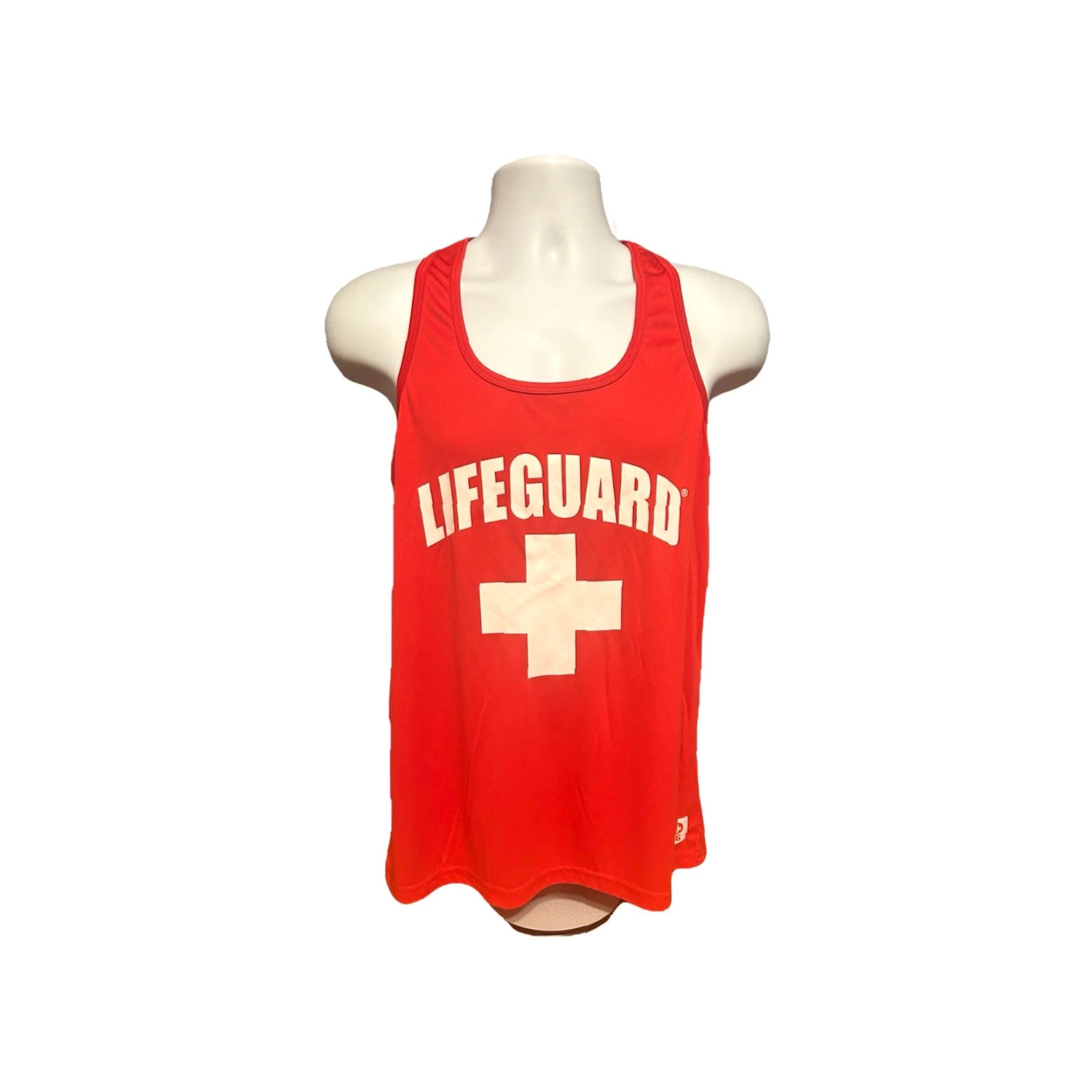 Vintage Lifeguard Tank Top Racer Back Men Large Red Officially Licensed Beach Workout Shirt Size US L / EU 52-54 / 3 - 3 Thumbnail