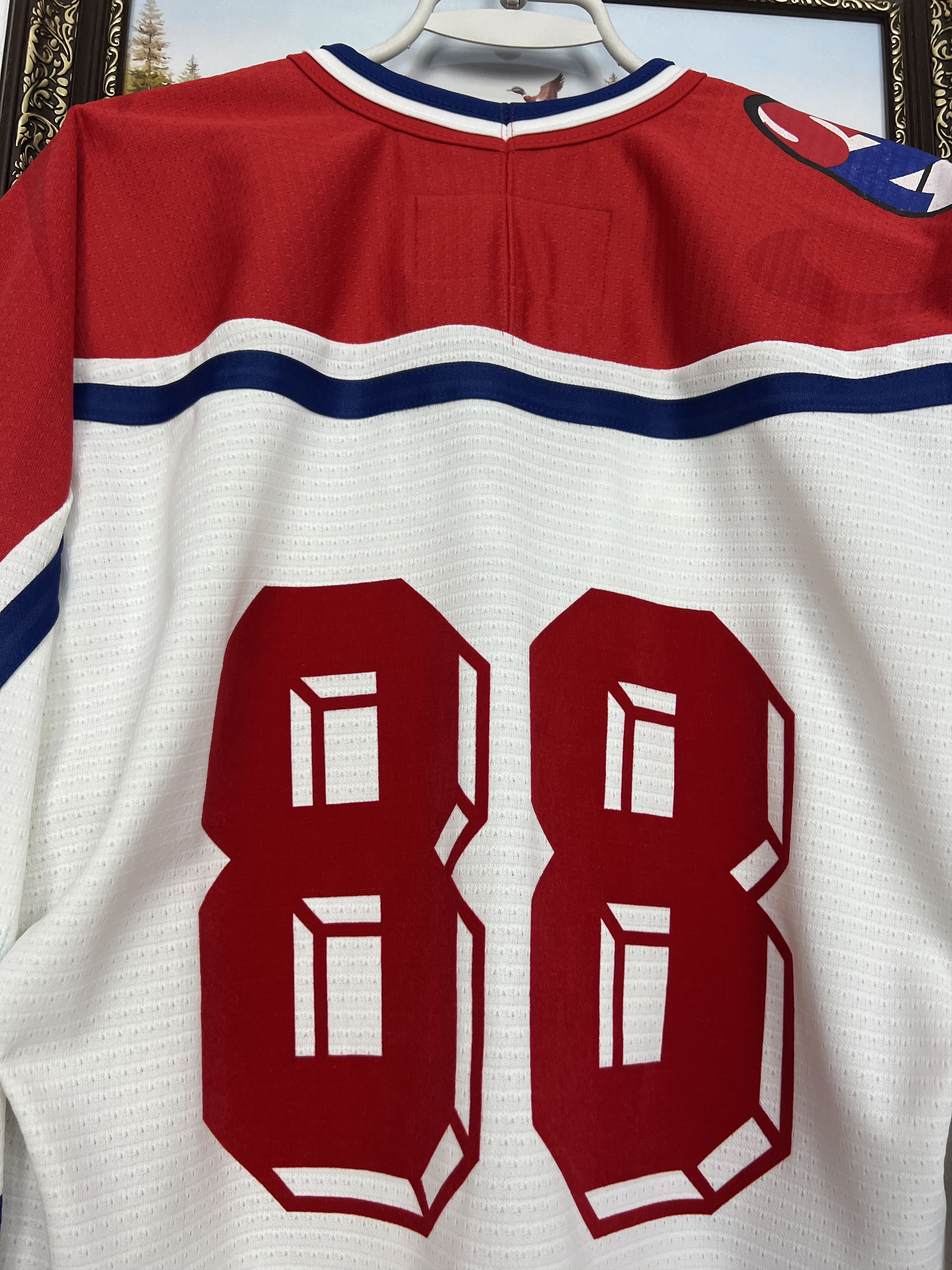 Nike Nike Slovenia Ice Hockey Match Worn Jersey National Trikot Size US M / EU 48-50 / 2 - 11 Thumbnail
