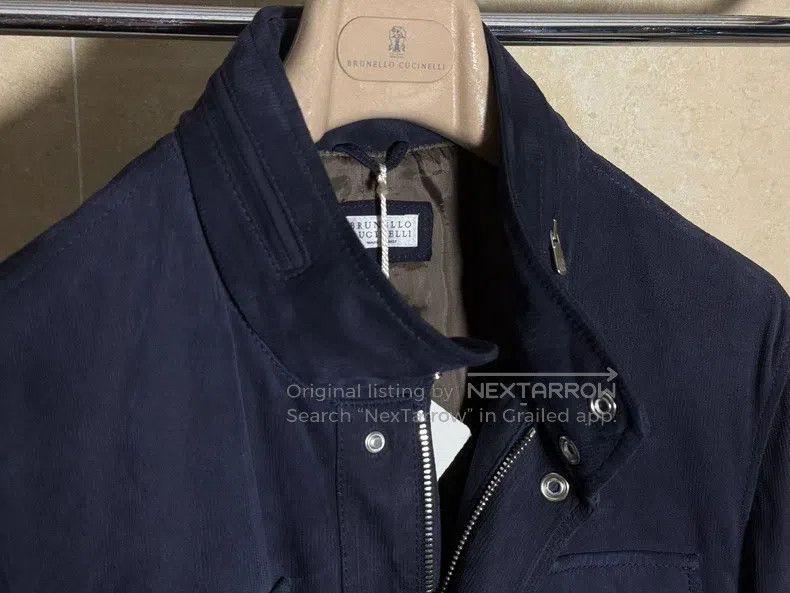 Brunello Cucinelli Brunello Cucinelli Men's leather jacket Size US M / EU 48-50 / 2 - 3 Thumbnail