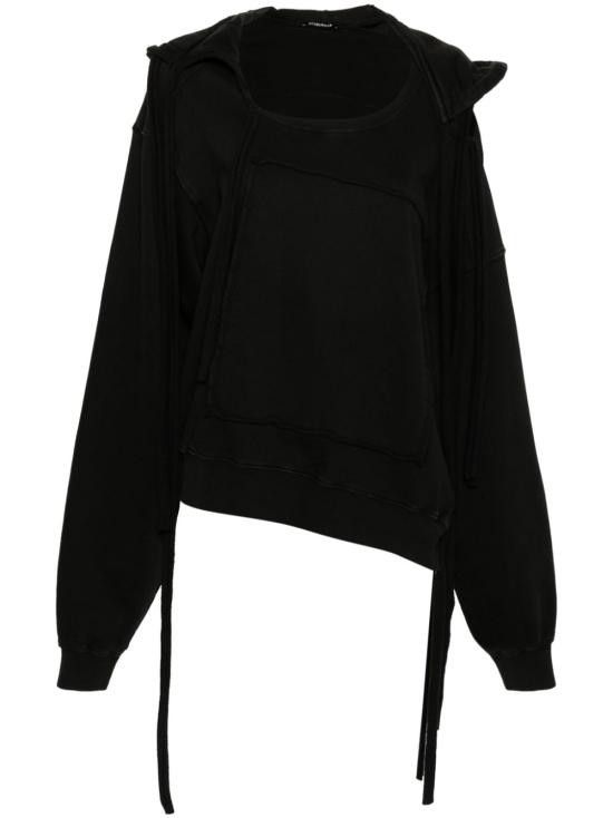 Ottolinger OTTOLINGER Women Hoodies 115020 3921 Black Size XS / US 0-2 / IT 36-38 - 1 Thumbnail