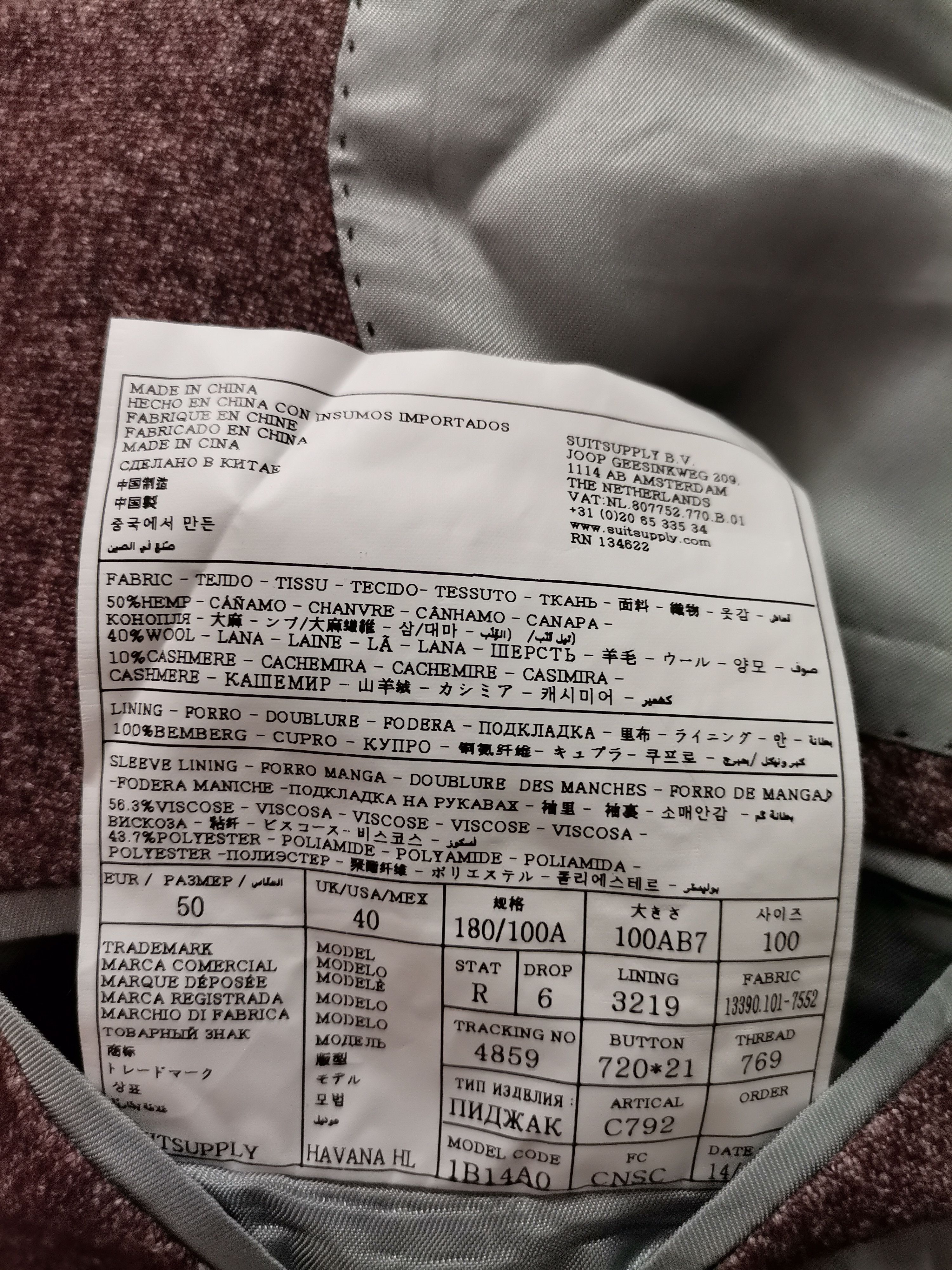 Suitsupply Suitsupply Blazer Size 40R - 4 Thumbnail