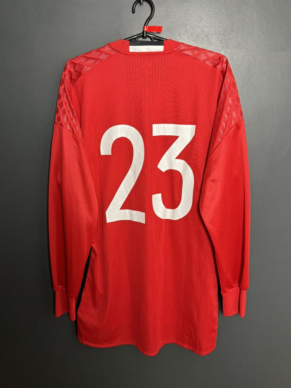 Adidas New Ukraine 15/16 Goalkeeper Player Issue Football Jersey Size US L / EU 52-54 / 3 - 2 Thumbnail