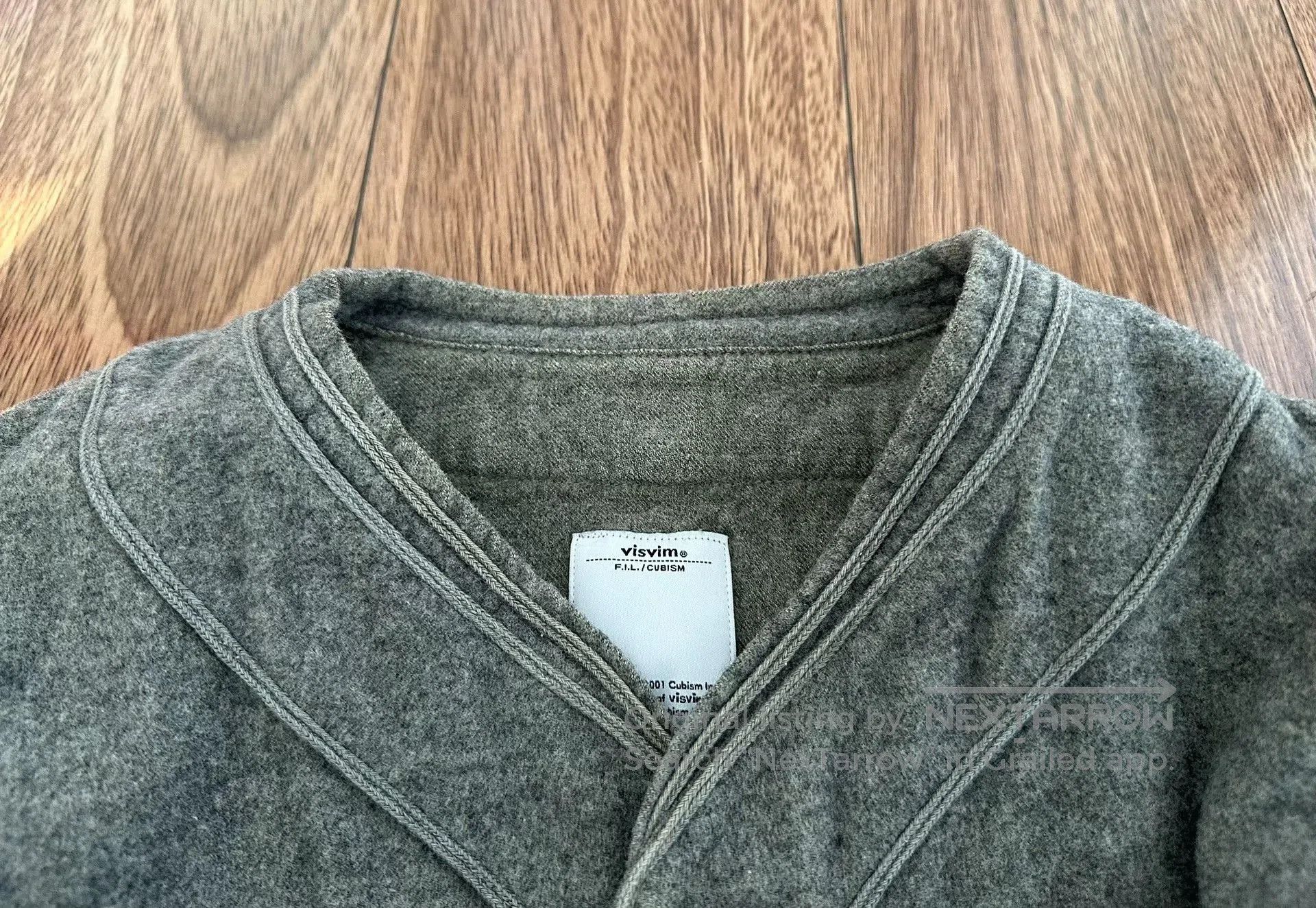 Visvim visvim dugout long sleeve shirt in wool linen. Size US S / EU 44-46 / 1 - 3 Thumbnail