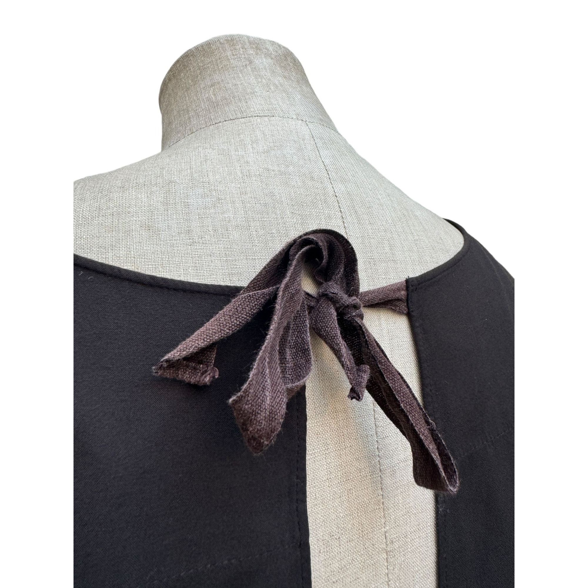 Maison Margiela SS 2000 Brown Viscose Dress Size M / US 6-8 / IT 42-44 - 6 Thumbnail
