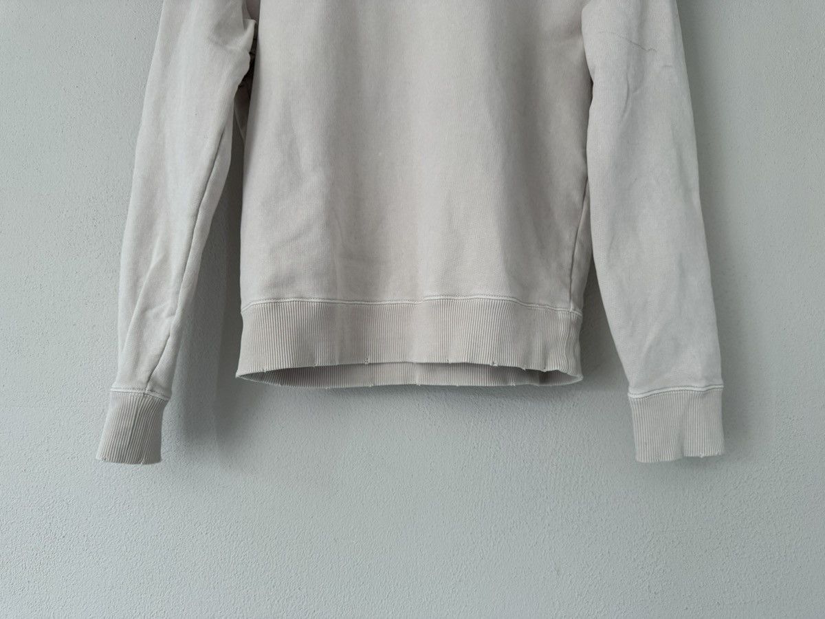 Saint Laurent Paris Faded Pink Cotton Sweatshirt (XS) Size US XS / EU 42 / 0 - 4 Thumbnail