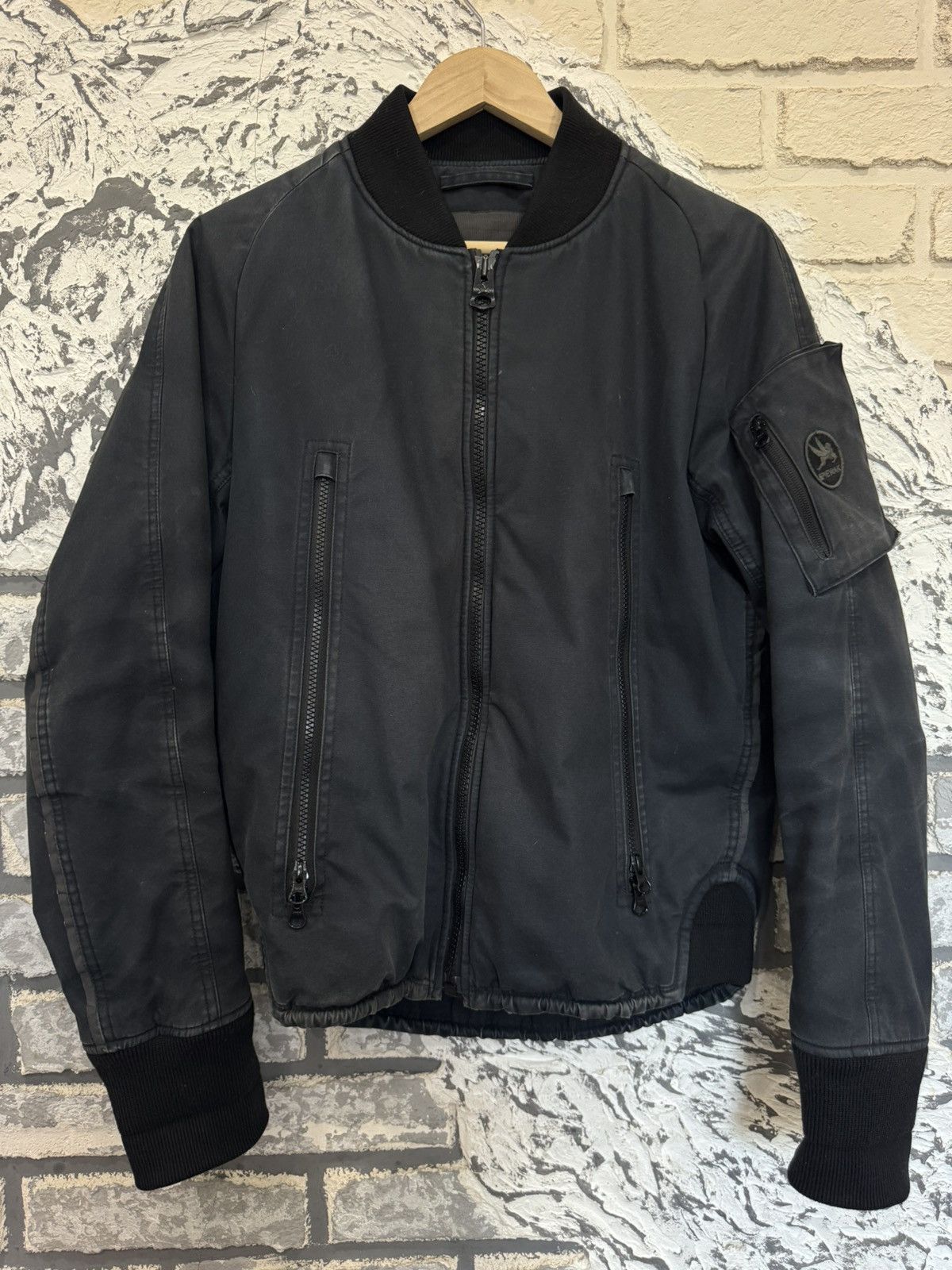 narifuri Narifuri & Spiewak Bomber MA-1 Jacket Very Rare Vintage M-L Size US M / EU 48-50 / 2 - 1 Thumbnail