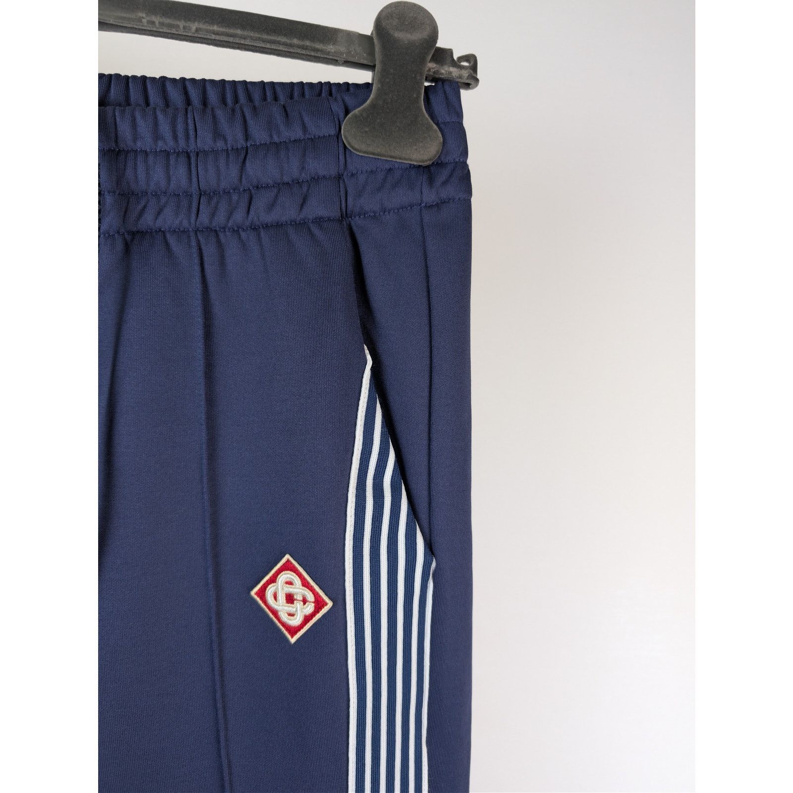 Casablanca o1rshd1 Men's Striped Track Pants Tricot in Midnight sail Size US 32 / EU 48 - 4 Thumbnail