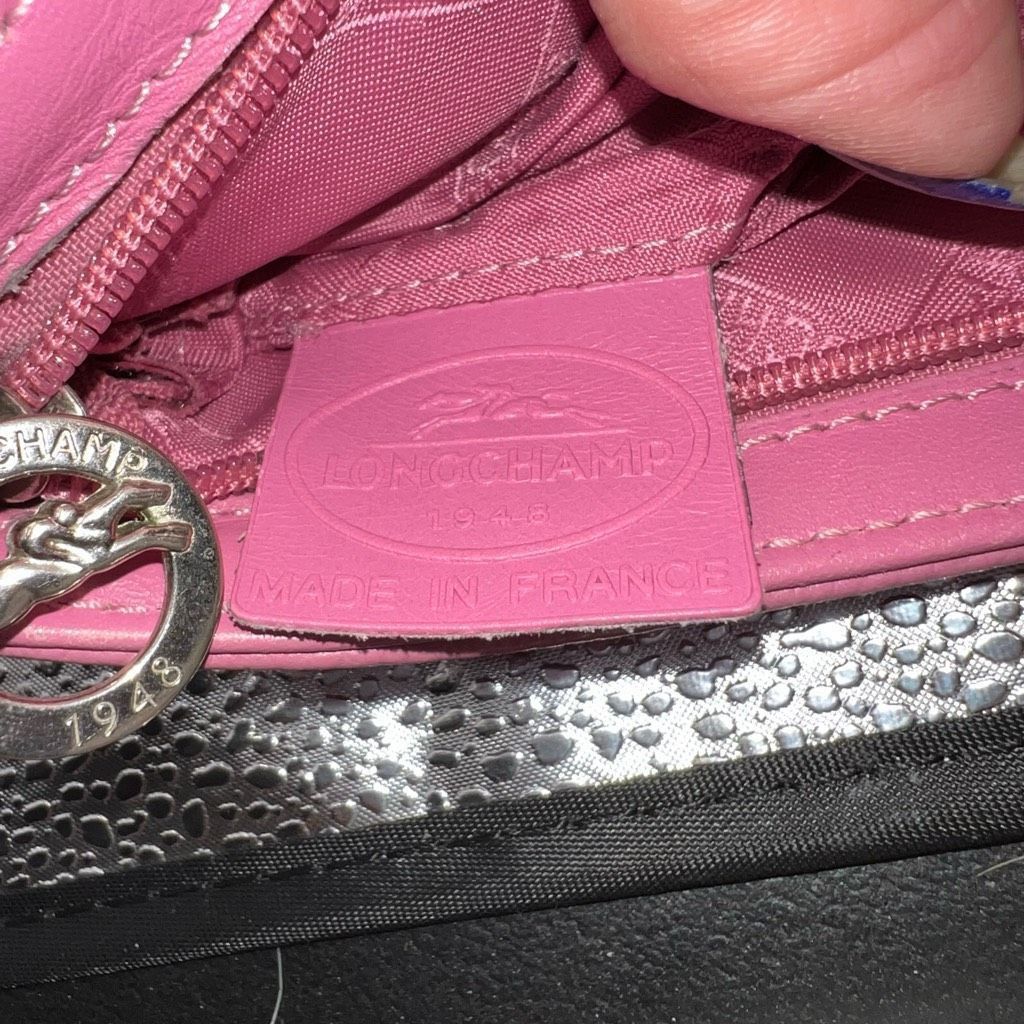 Longchamp Longchamp Mala Rosa Leather Crossbody in Barbie Pink Size ONE SIZE - 10 Thumbnail
