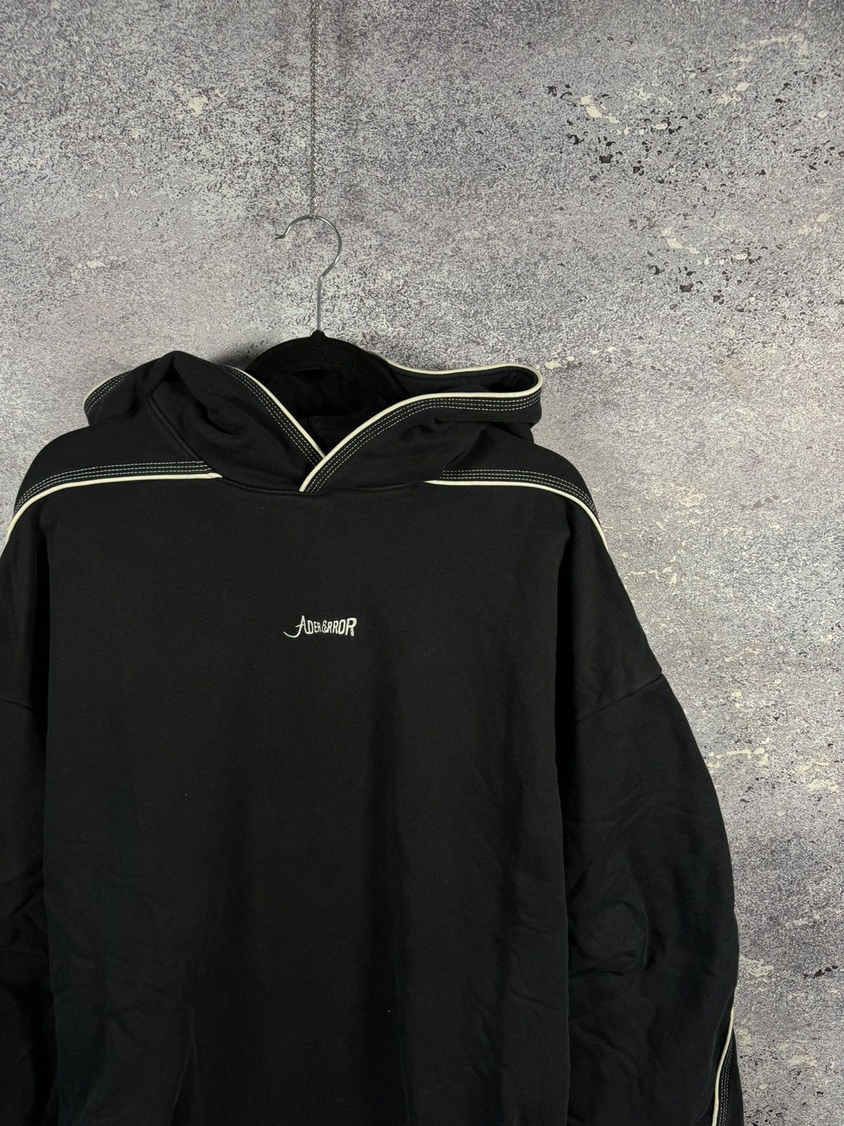 Ader Error ADER ERROR 22FW Black Top Hooded Streetwear Size A2 Size US M / EU 48-50 / 2 - 2 Thumbnail