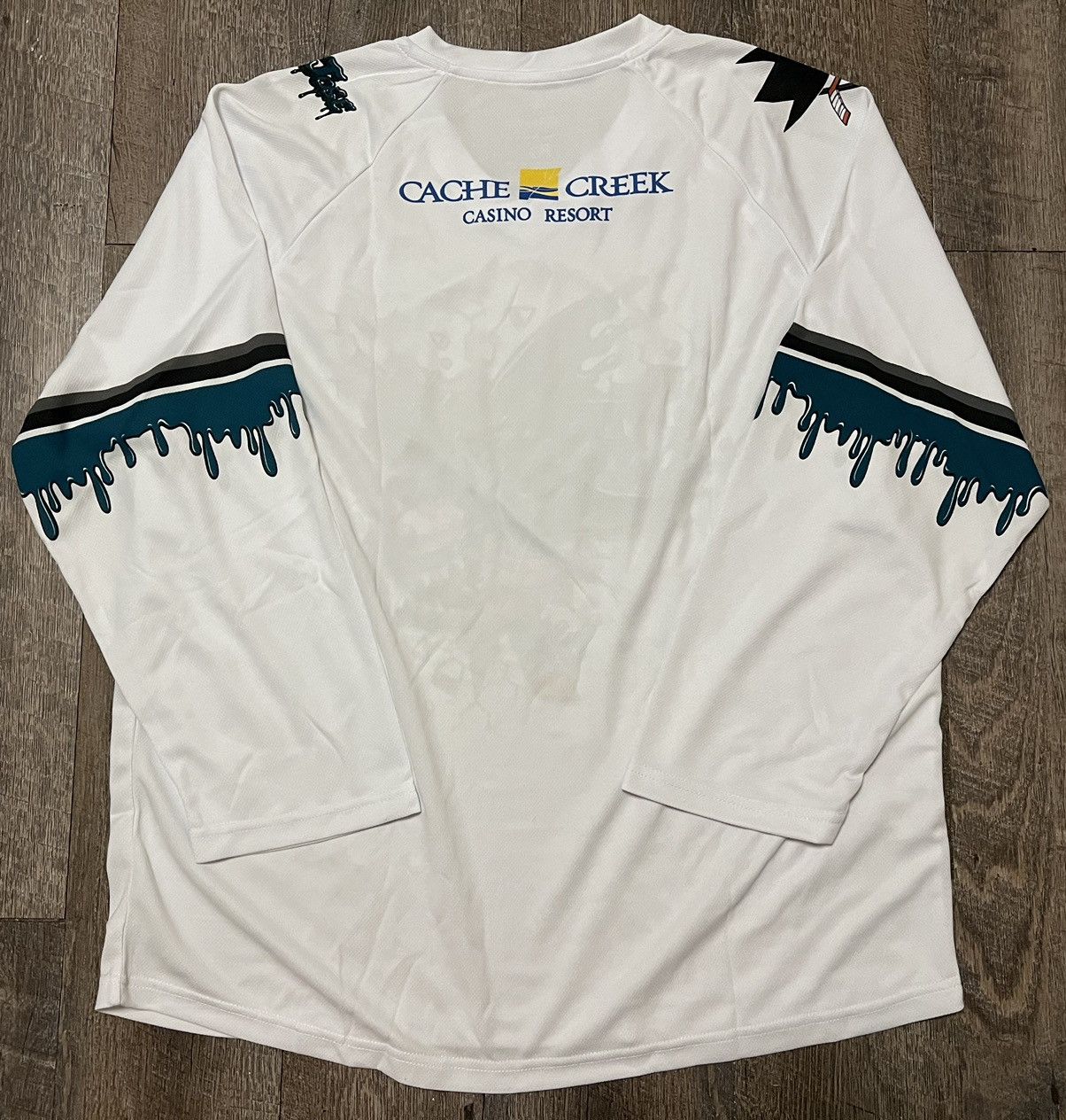 NHL San Jose Sharks SHARK FREAK SGA Jersey Size Medium Size US M / EU 48-50 / 2 - 3 Thumbnail