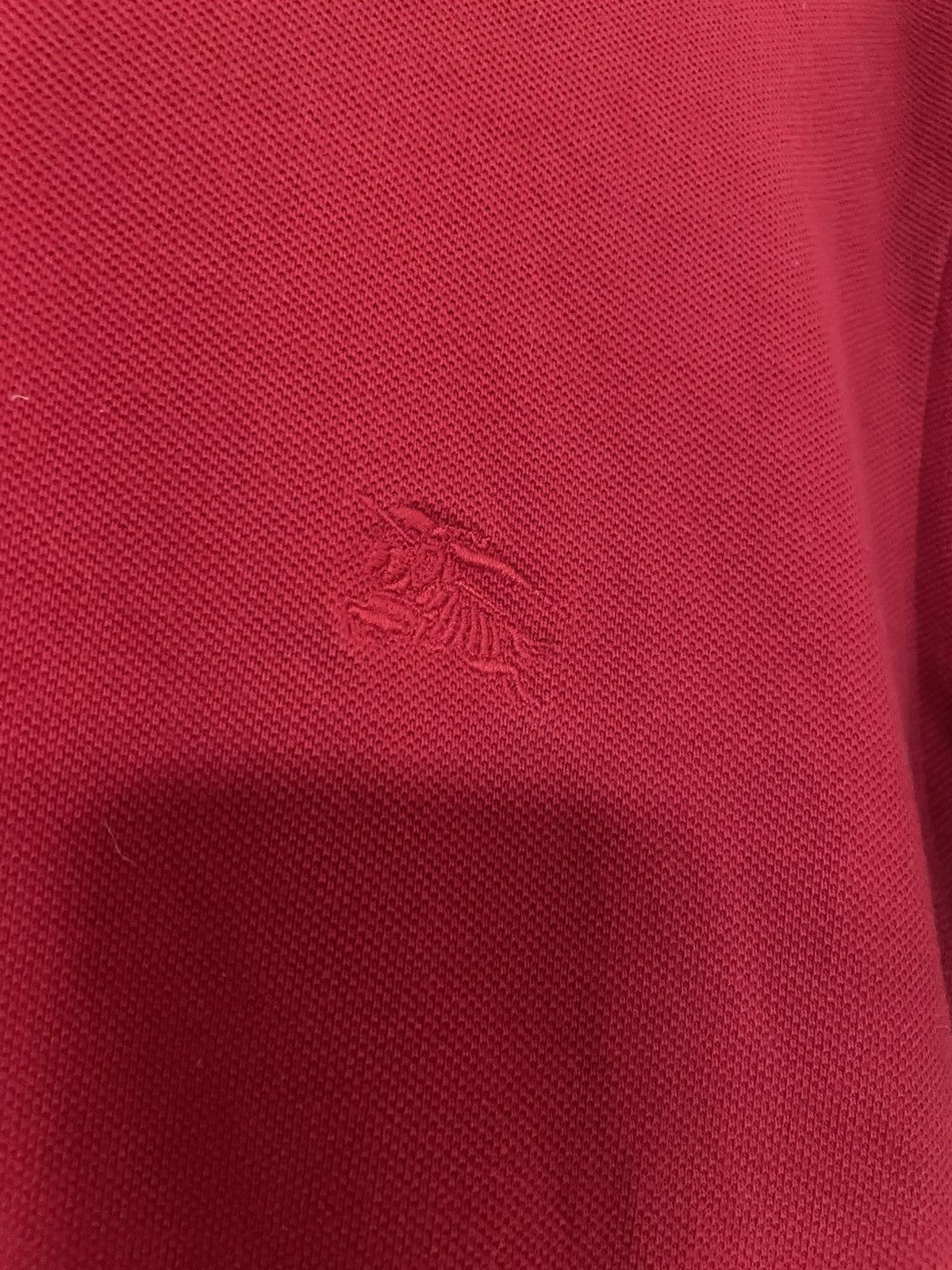 Burberry Burberry Red Polo Size US S / EU 44-46 / 1 - 3 Thumbnail