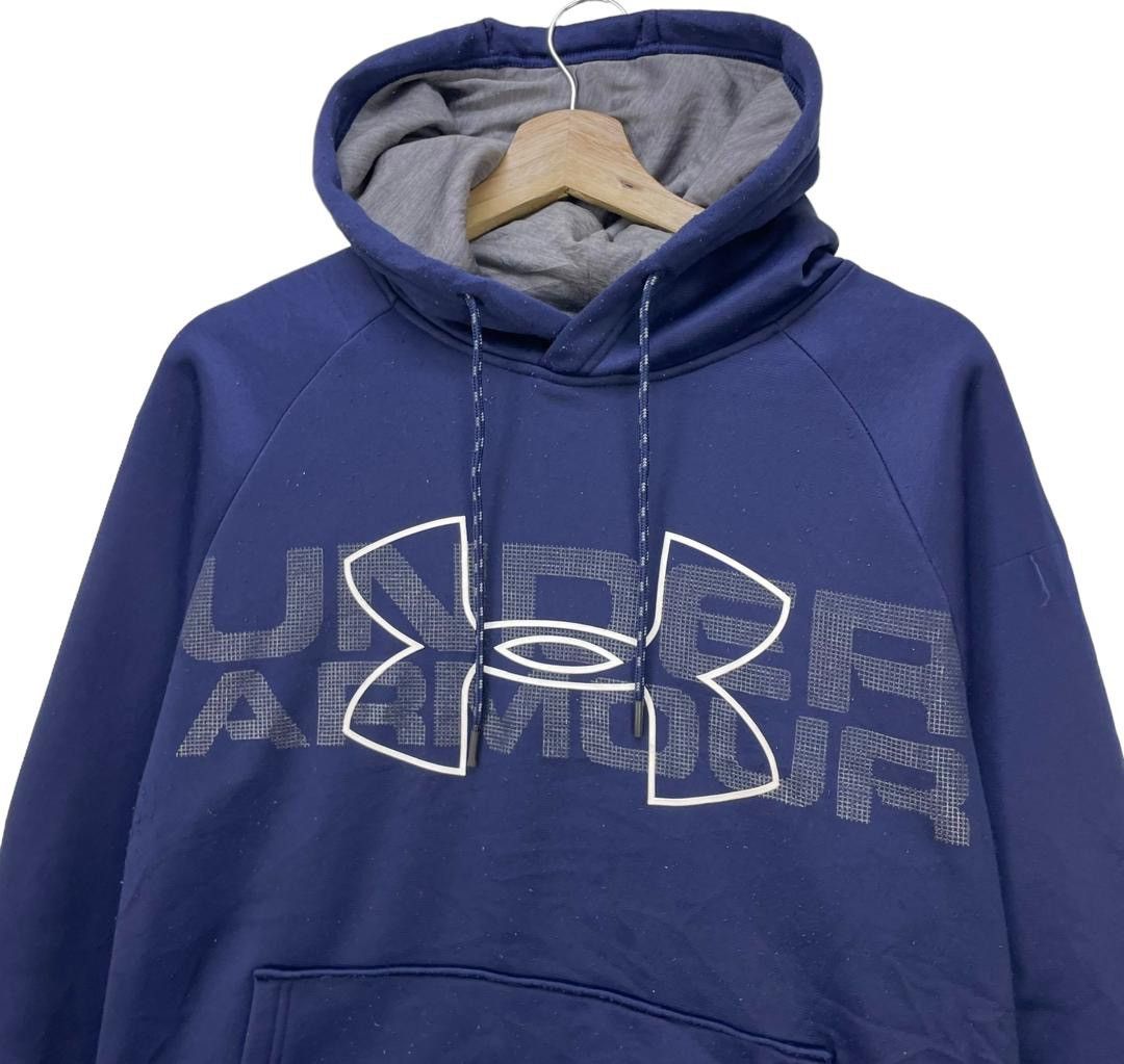 Under Armour × Vintage Under Armour Raglan Big Logo Sweatshirt Pull Over Size US M / EU 48-50 / 2 - 8 Thumbnail