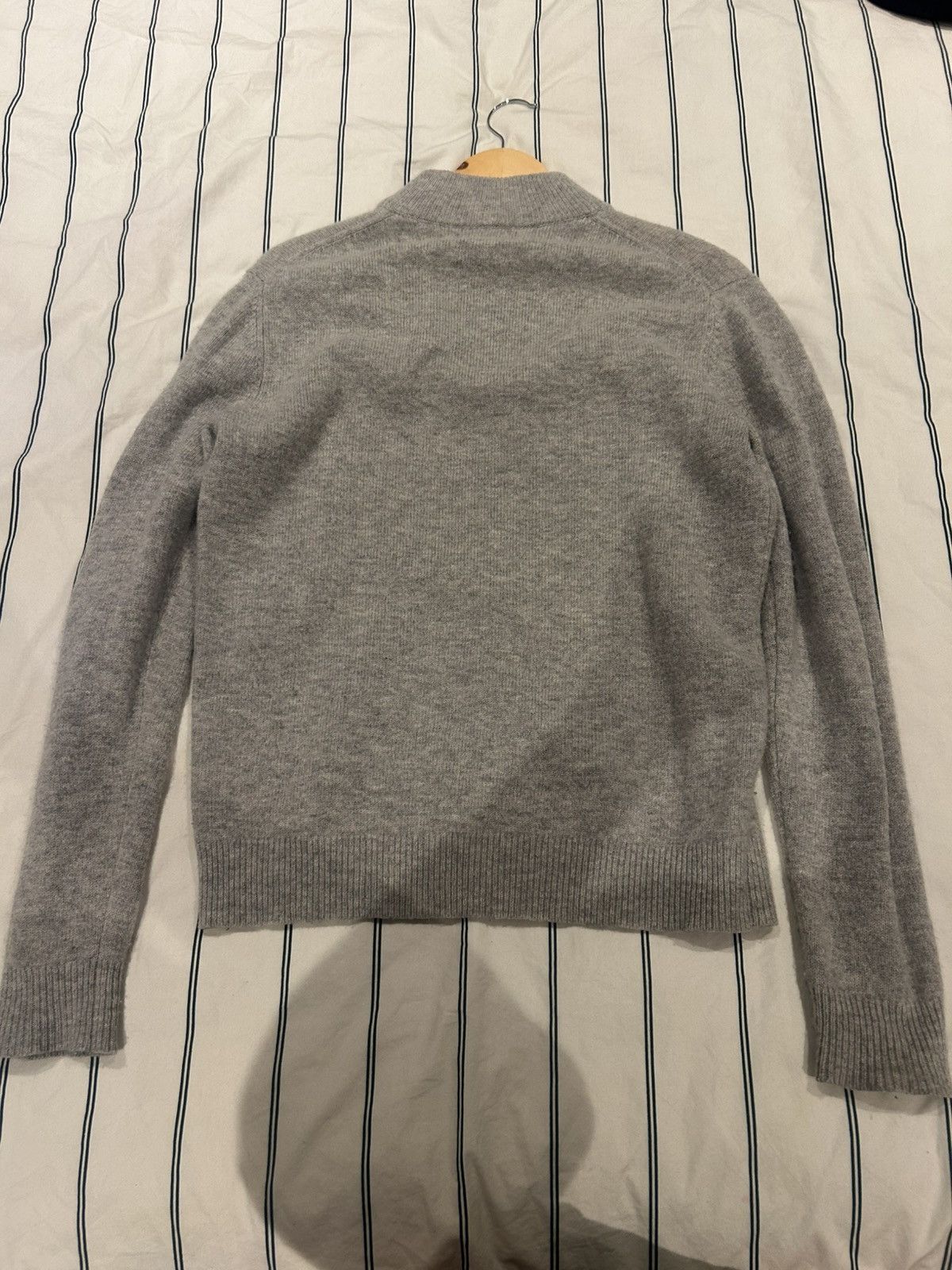 Savile Row Lambswool Cashmere blend saville row Quarter Zip London Size US S / EU 44-46 / 1 - 4 Thumbnail